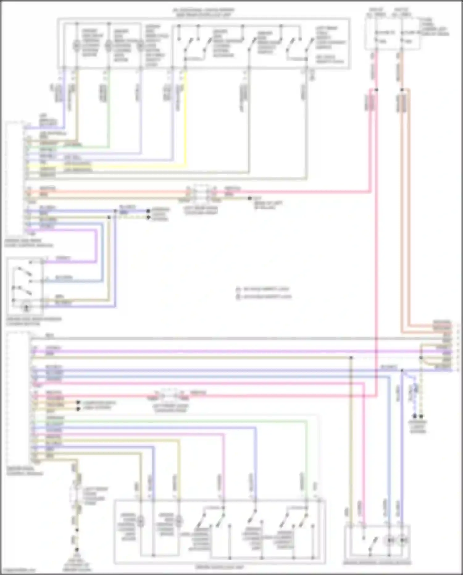 Q3 Audi II (2018-2024): Forced entry circuit (1 of 4)