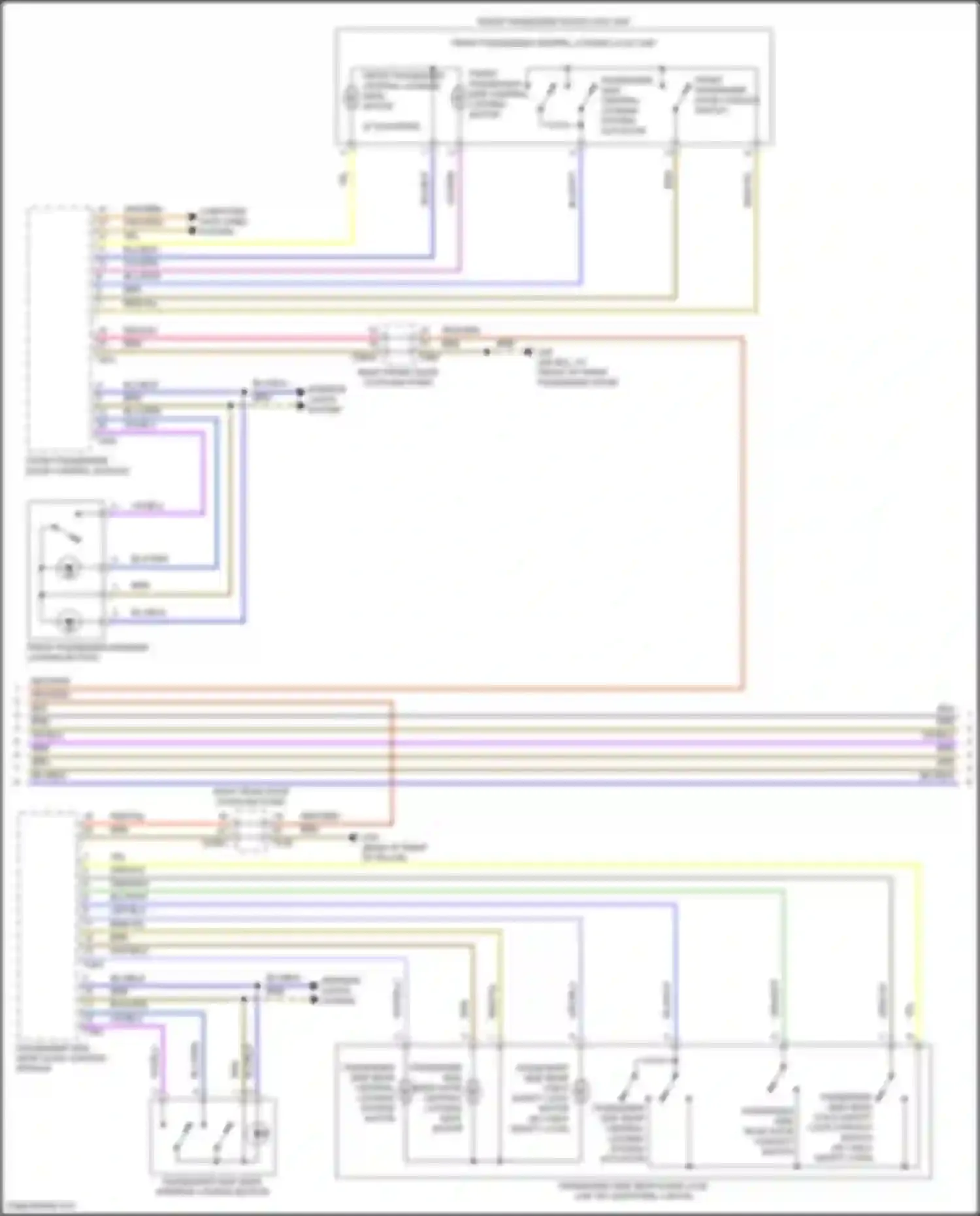 Q3 Audi II (2018-2024): Forced entry circuit (2 of 4)