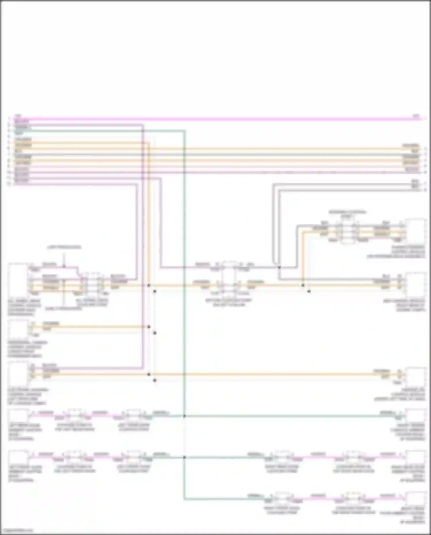Q3 Audi II (2018-2024): Computer data lines circuit (3 of 4)