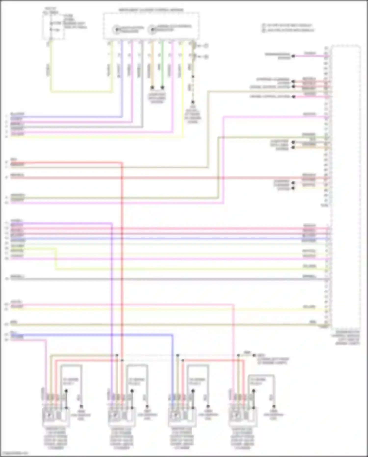 Q3 Audi II (2018-2024): Wiring diagram engine performance 2.0l turbo (7 of 7)