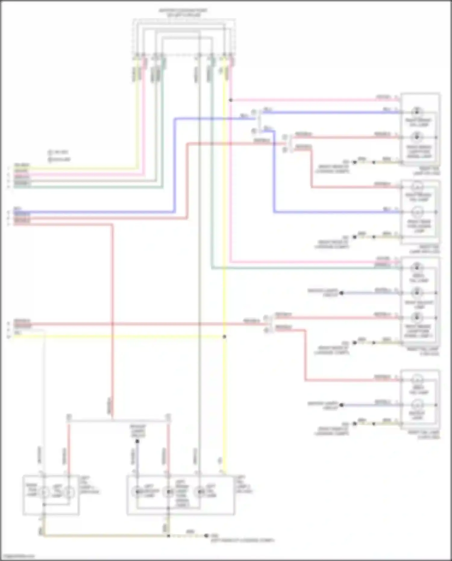 Q3 Audi II (2018-2024): Exterior lamps circuit (5 of 5)