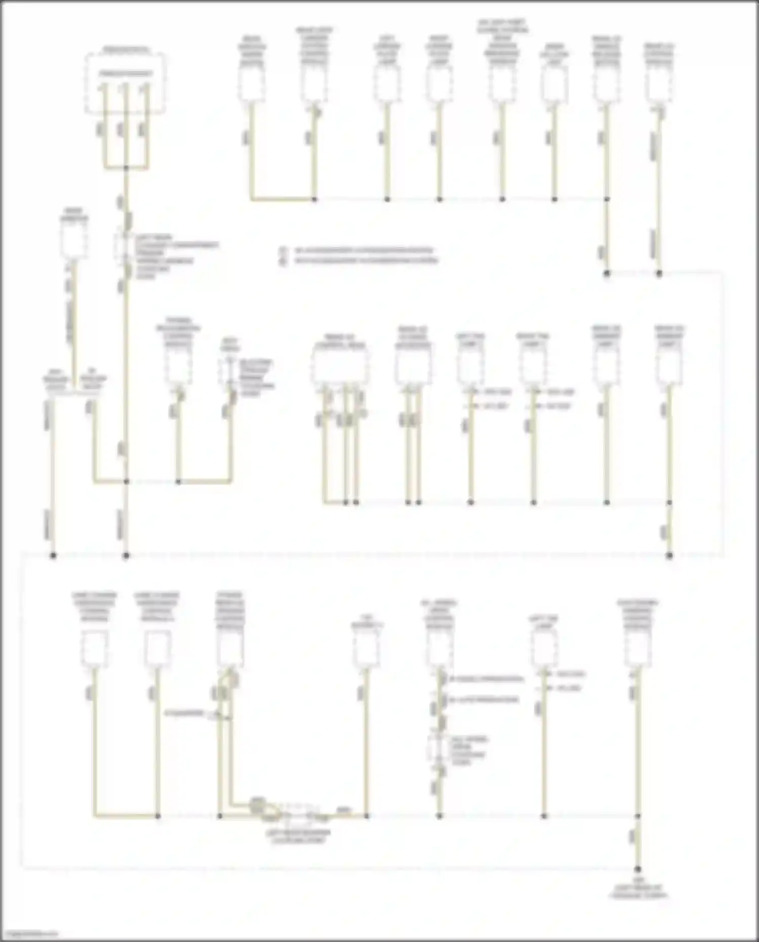 Q3 Audi II (2018-2024): Ground distribution circuit (7 of 7)