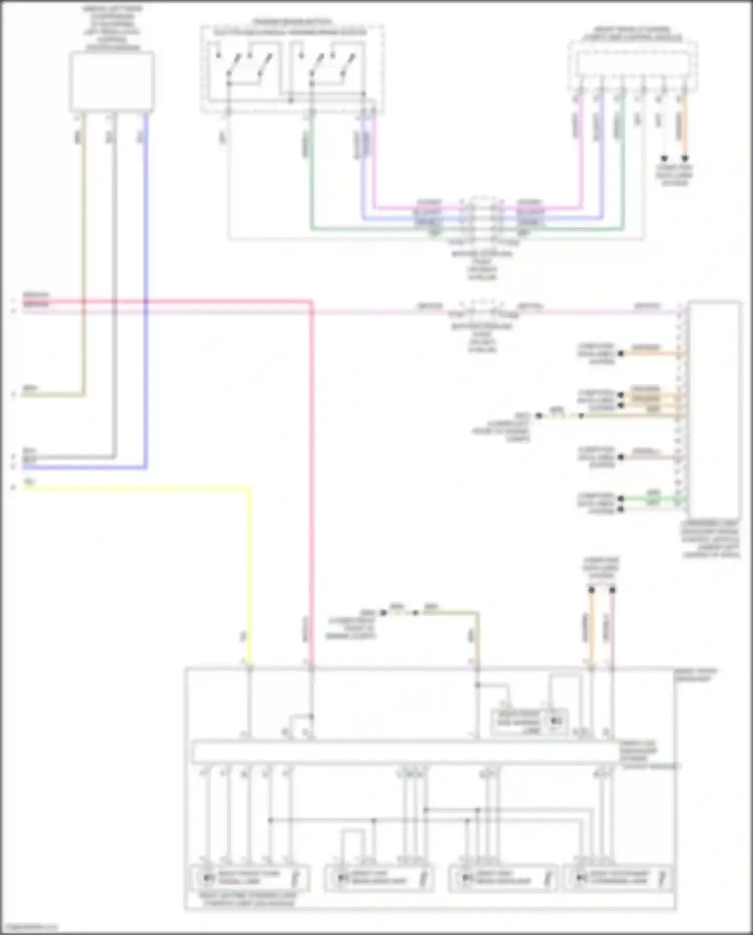 Q3 Audi II (2018-2024): Headlights circuit, w/o matrix beam w/ high beam control (2 of 2)