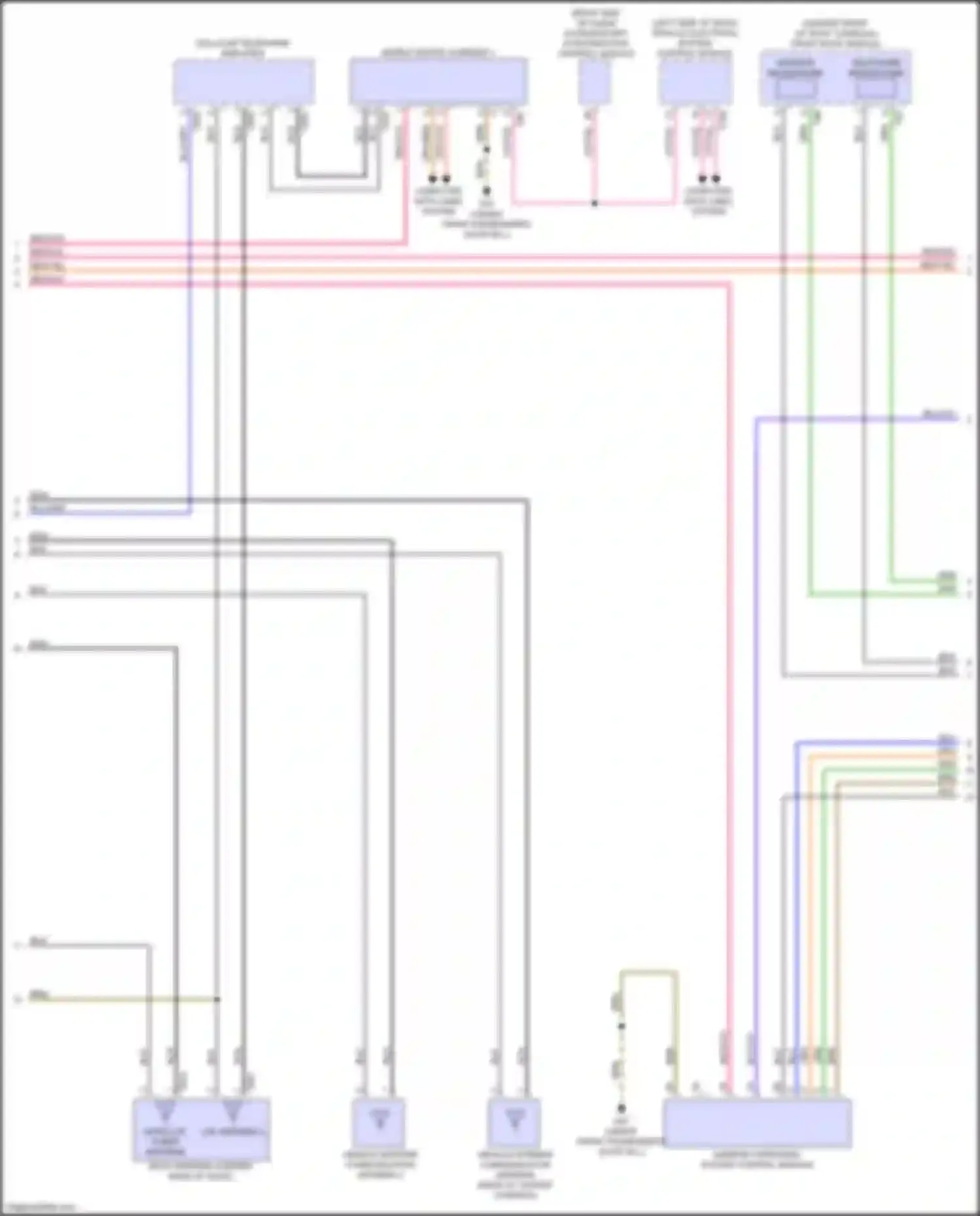Q3 Audi II (2018-2024): Navigation circuit, w/ amplifier (2 of 4)