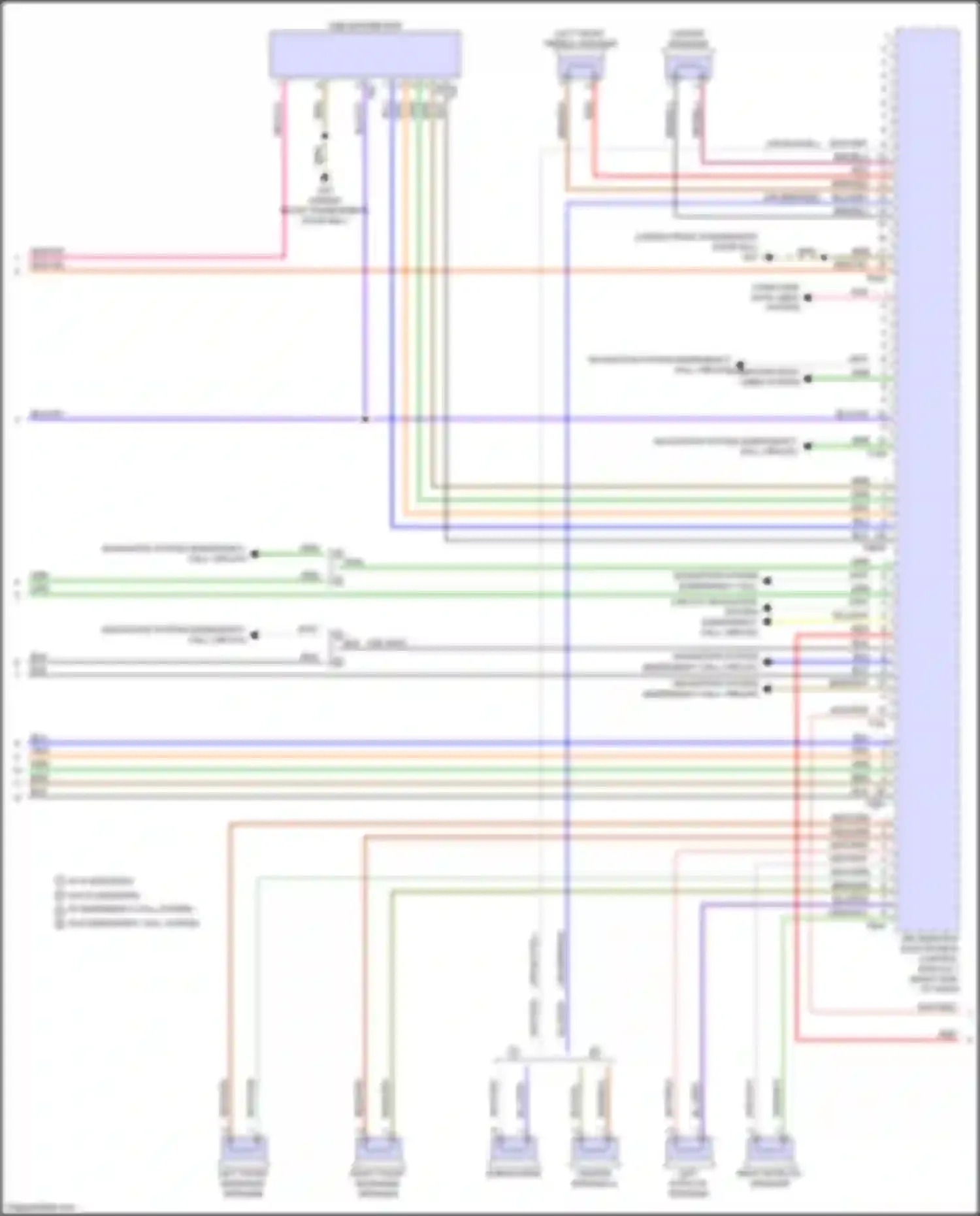 Q3 Audi II (2018-2024): Navigation circuit, w/ amplifier (3 of 4)
