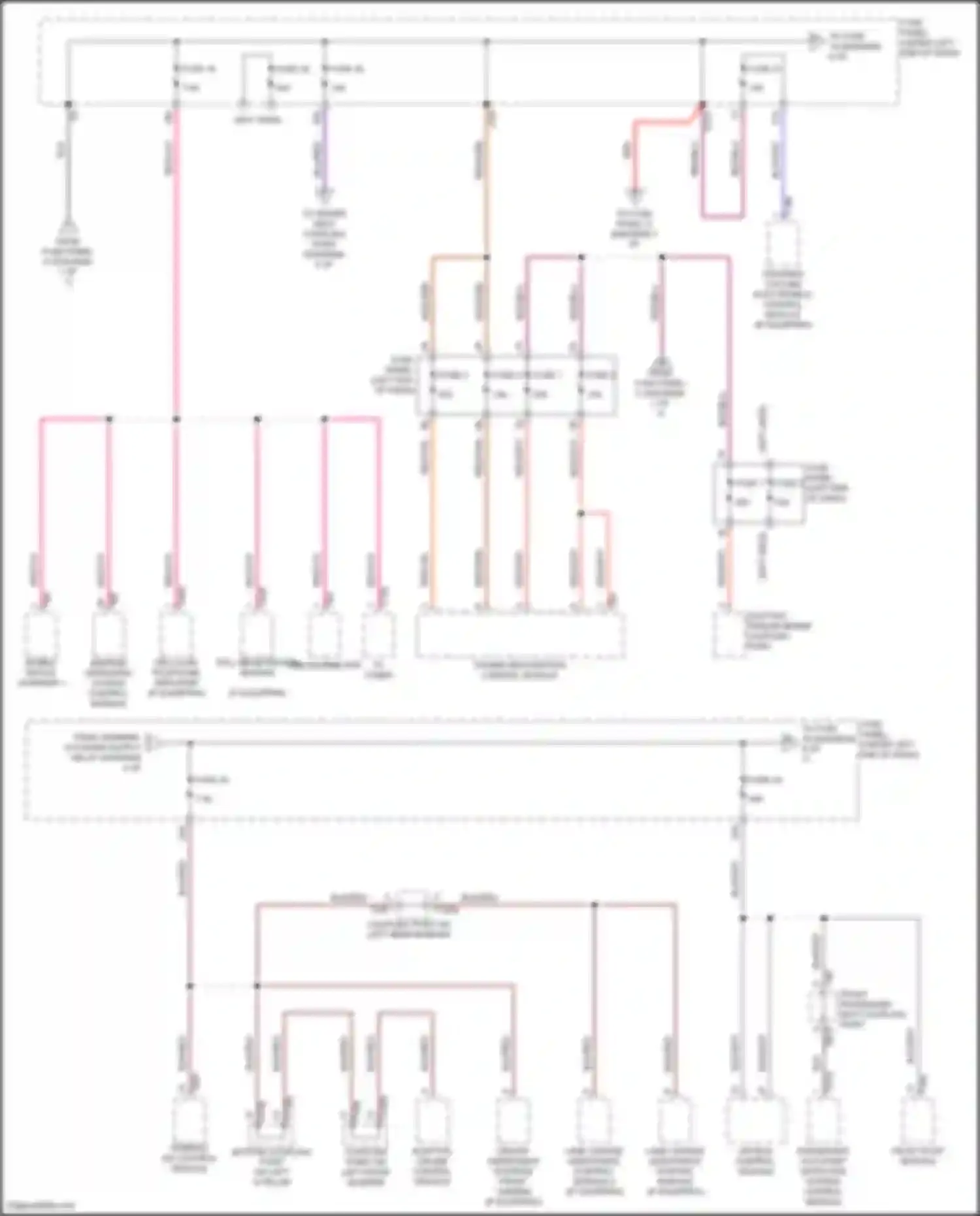 Q3 Audi II (2018-2024): Power distribution circuit (5 of 7)