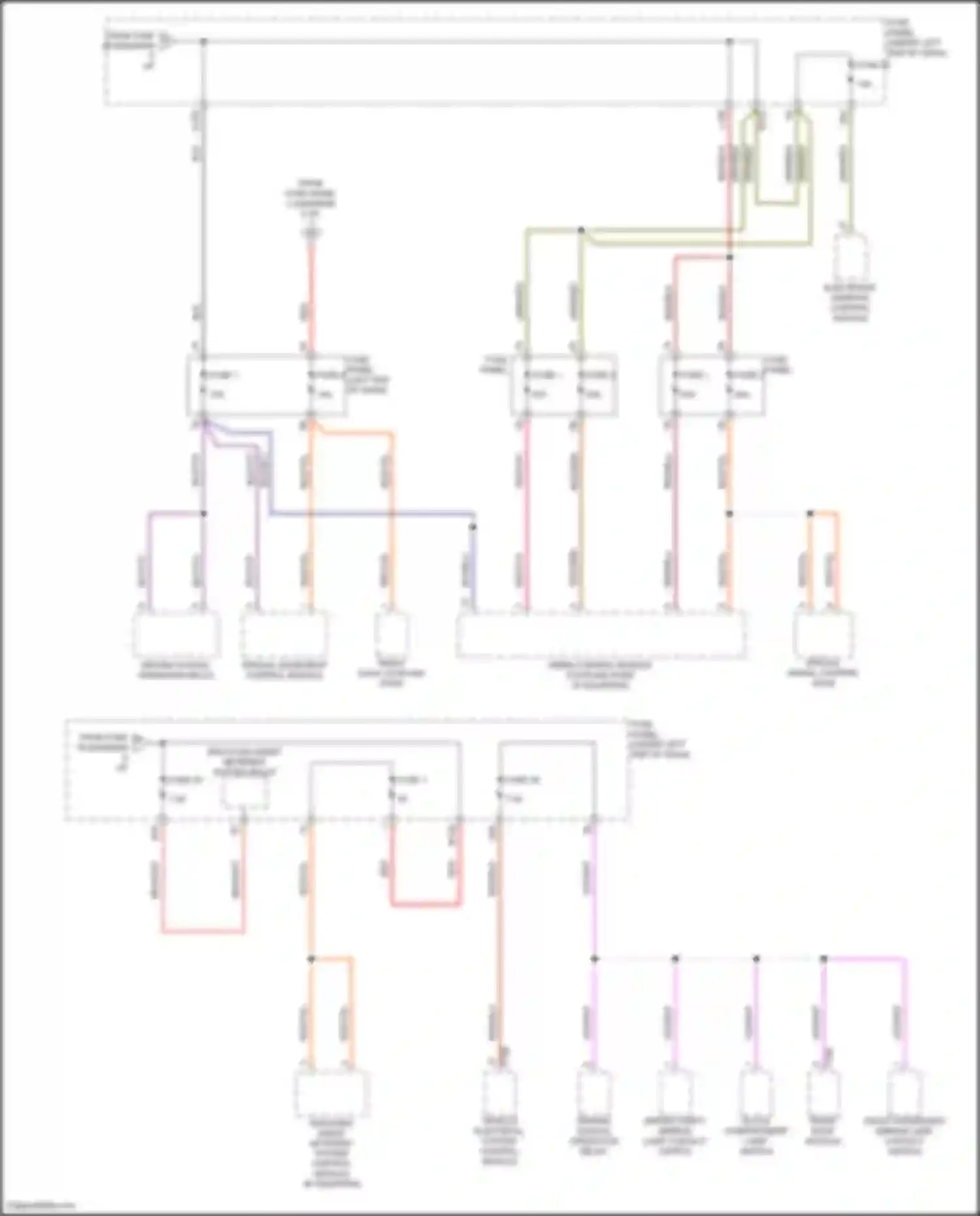 Q3 Audi II (2018-2024): Power distribution circuit (7 of 7)
