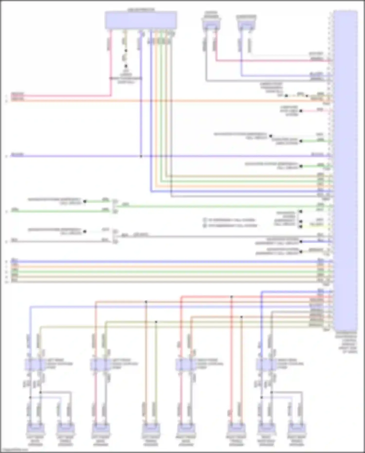 Q3 Audi II (2018-2024): Radio circuit, w/o amplifier (3 of 3)