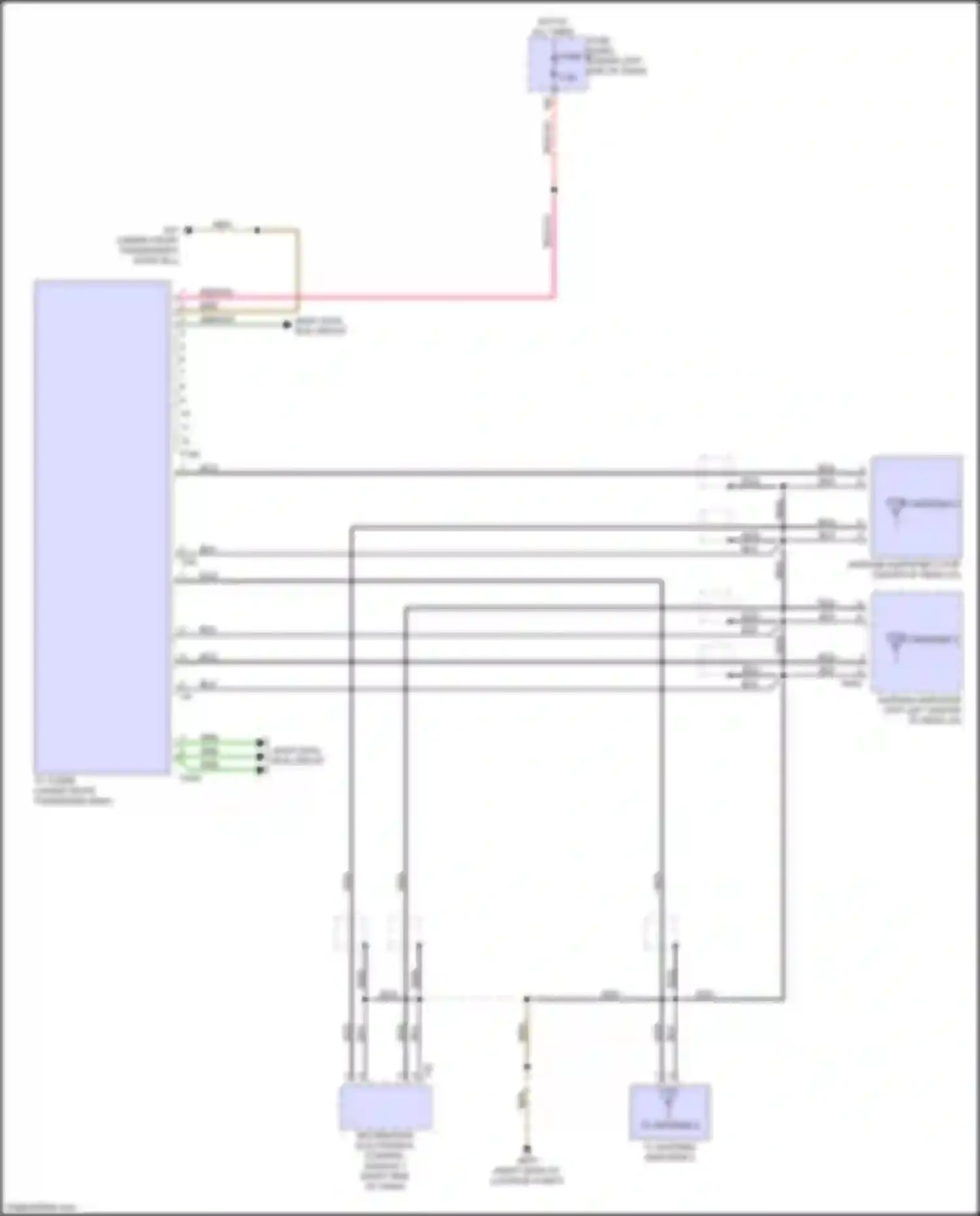Q3 Audi II (2018-2024): Tv tuner circuit