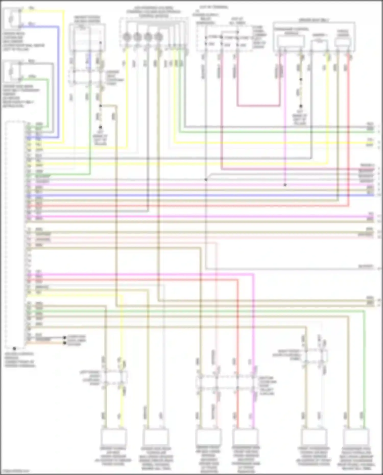 Q3 Audi II (2018-2024): Supplemental restraints circuit (1 of 3)