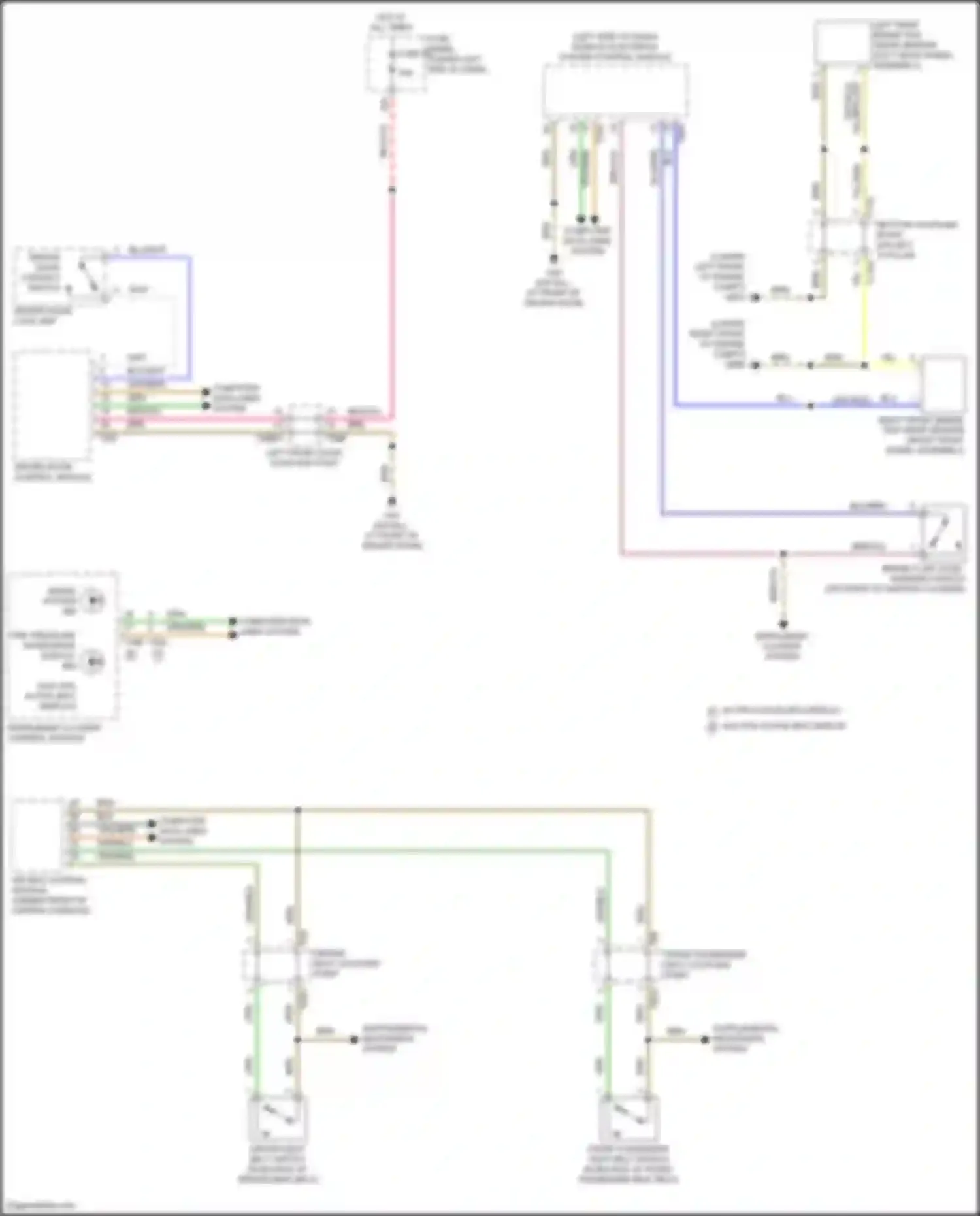 Q3 Audi II (2018-2024): Buzzer circuit