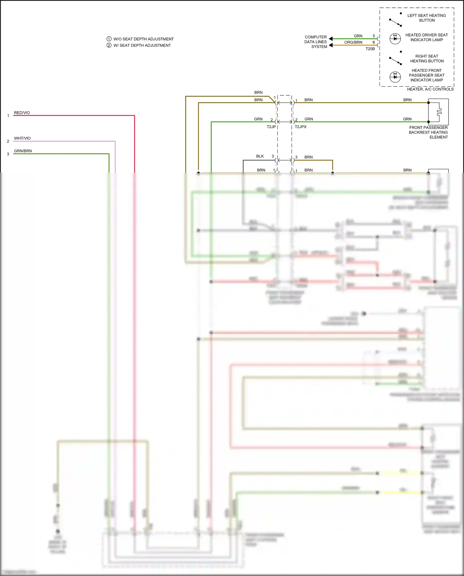 Audi Q3 II (2018-2024) computer data lines system wiring diagram  (83 of 94)