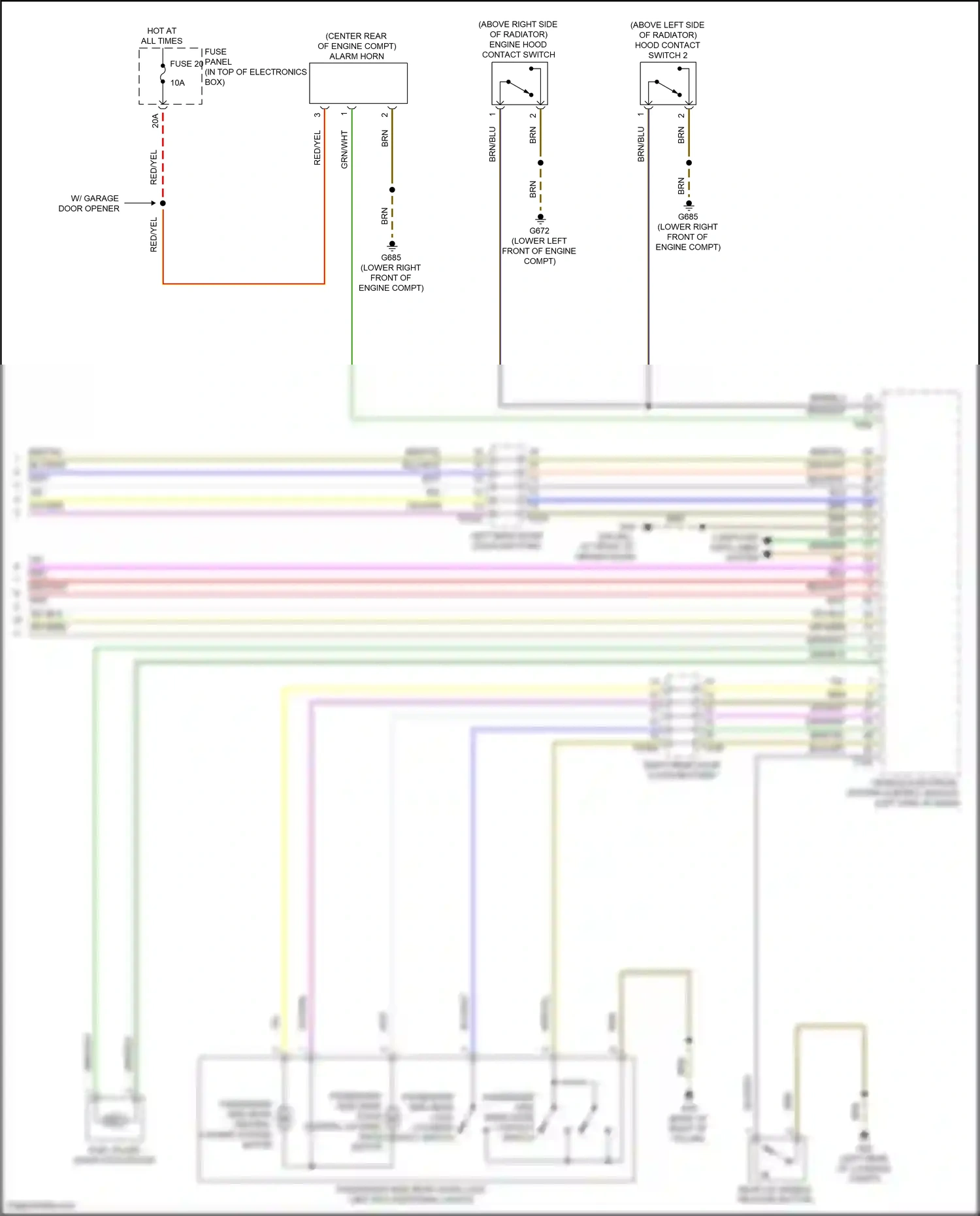 Audi Q3 II (2018-2024) computer data lines system wiring diagram  (17 of 94)