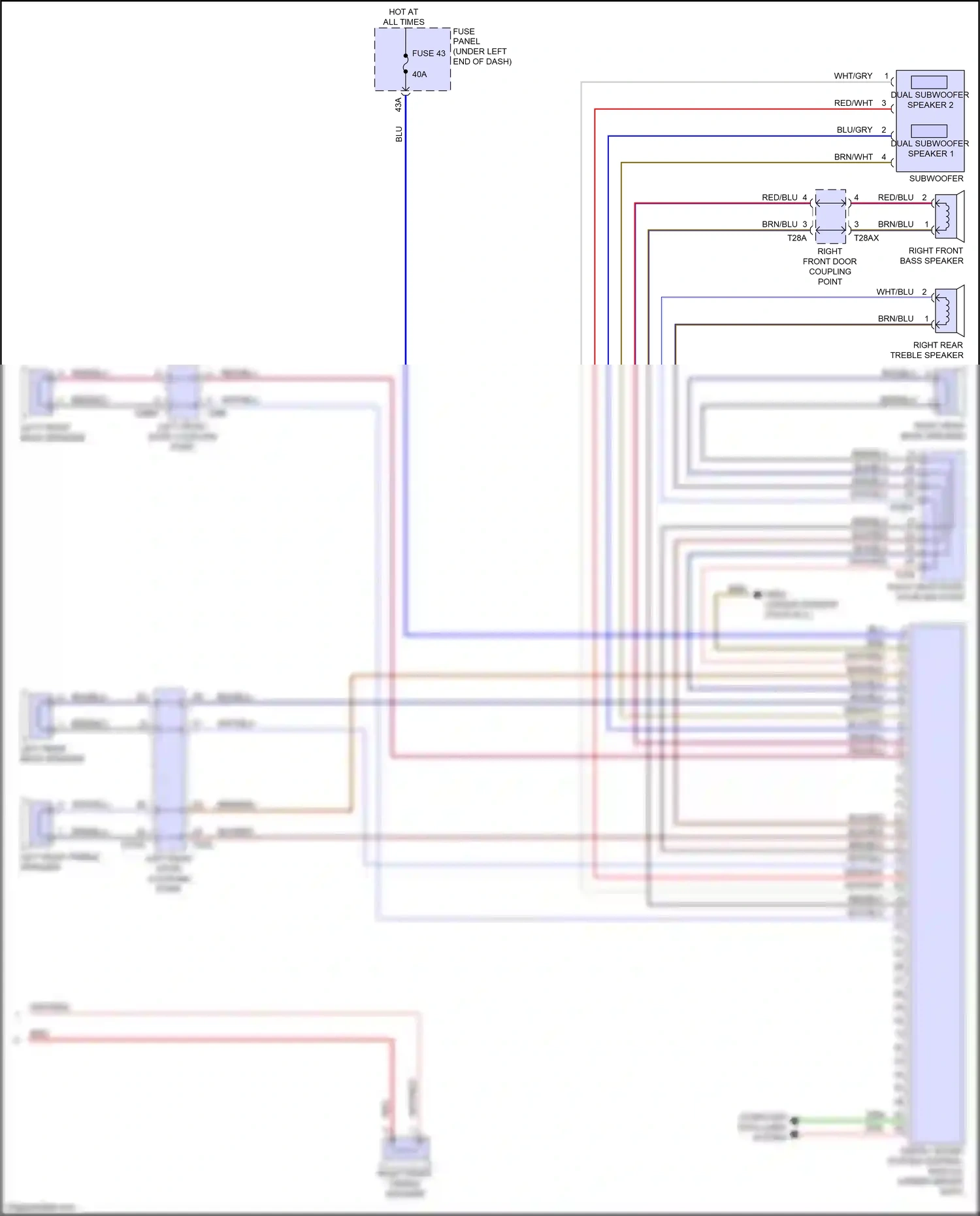 Audi Q3 II (2018-2024) computer data lines system wiring diagram  (7 of 94)