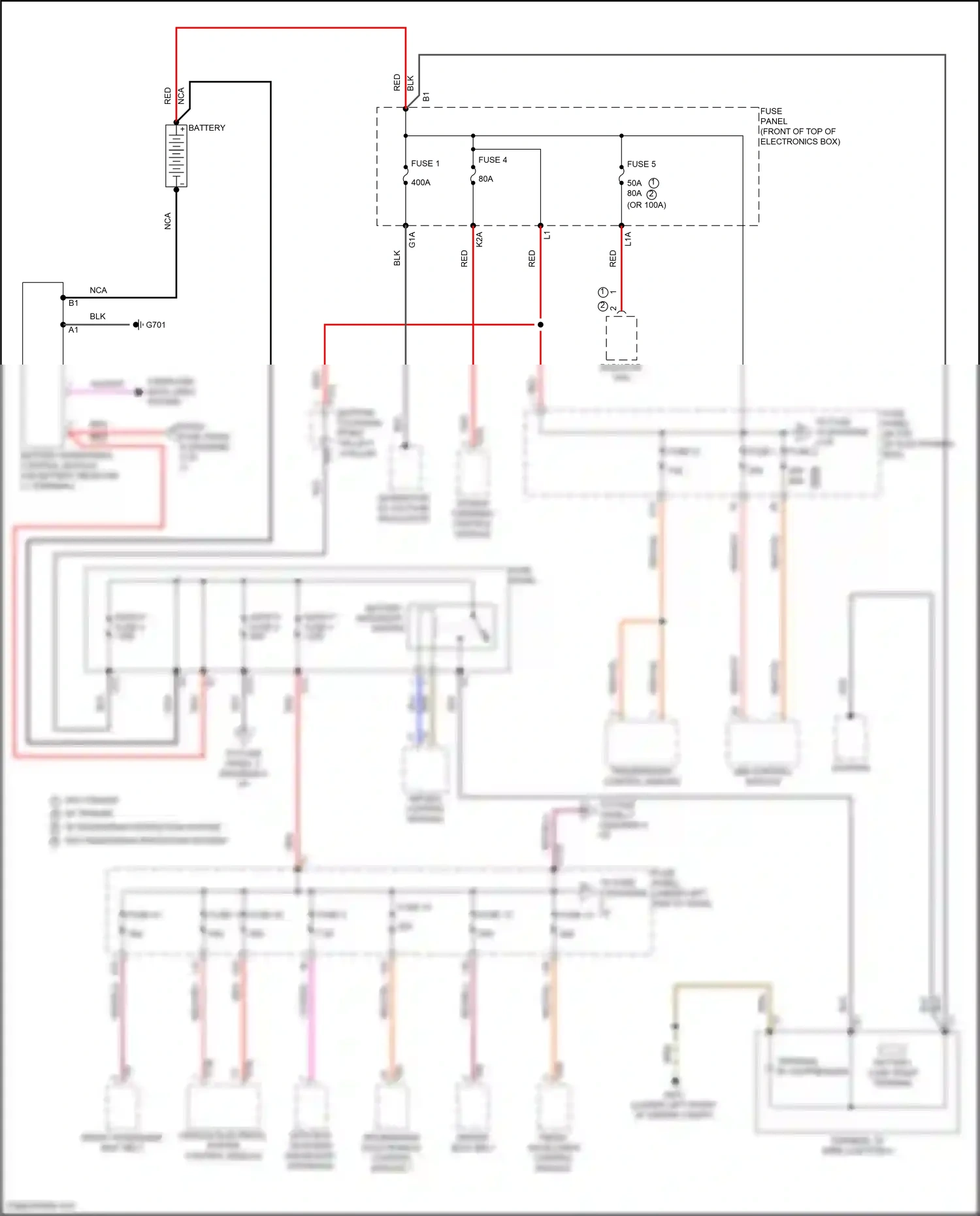 Audi Q3 II (2018-2024) information electronics control module 1 wiring diagram  (15 of 18)