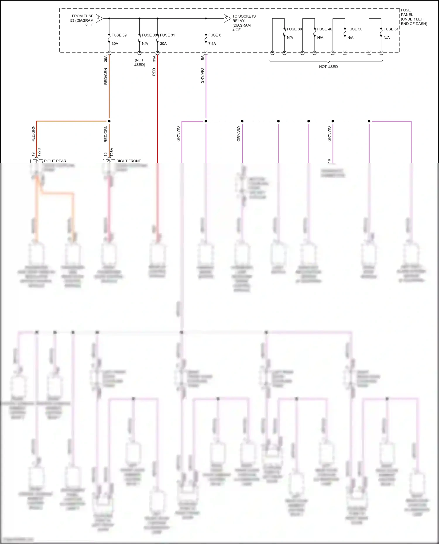 Audi Q3 II (2018-2024) rain/light recognition sensor wiring diagram  (8 of 9)