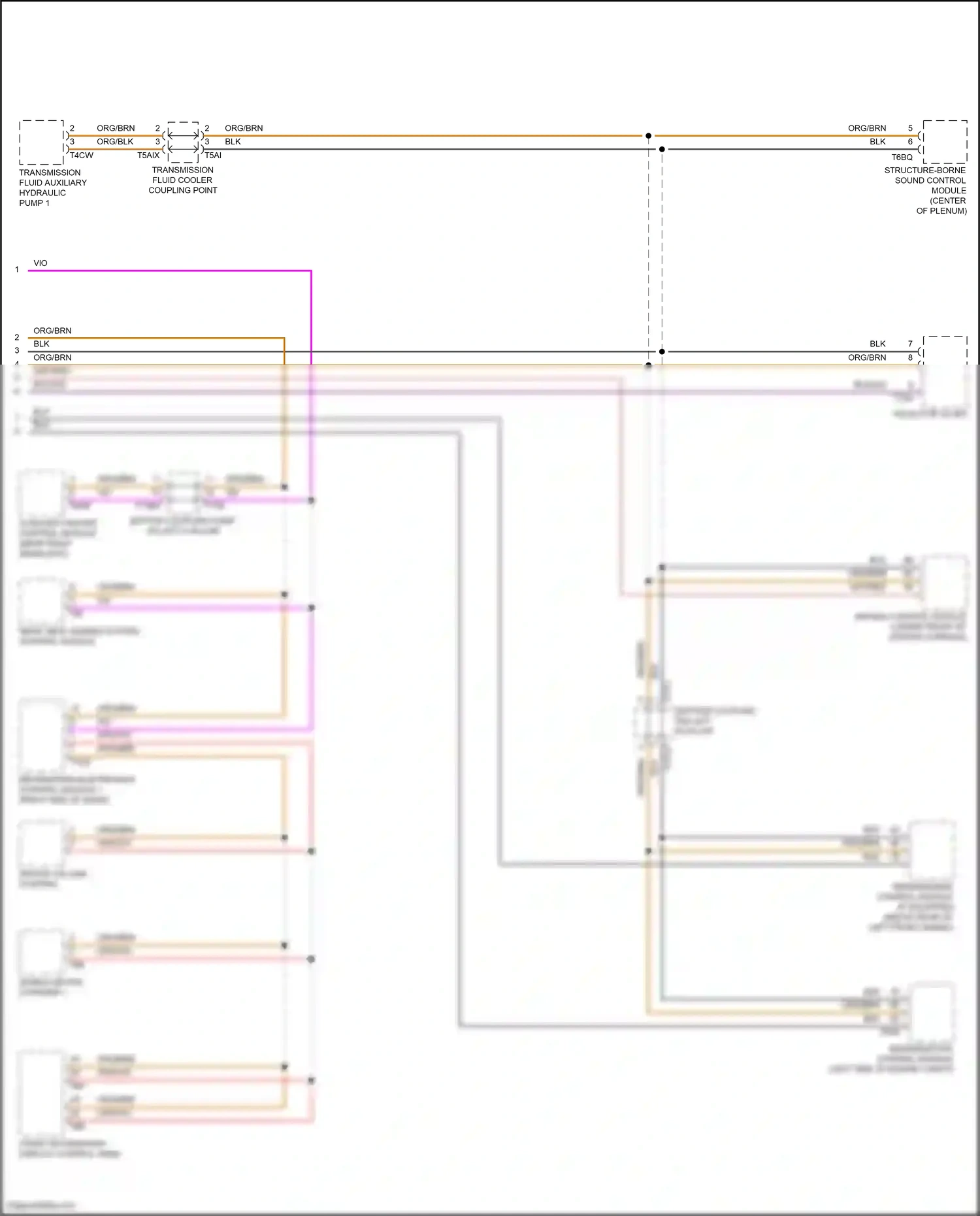 Audi Q3 II (2018-2024) rear view camera system control module wiring diagram  (1 of 4)