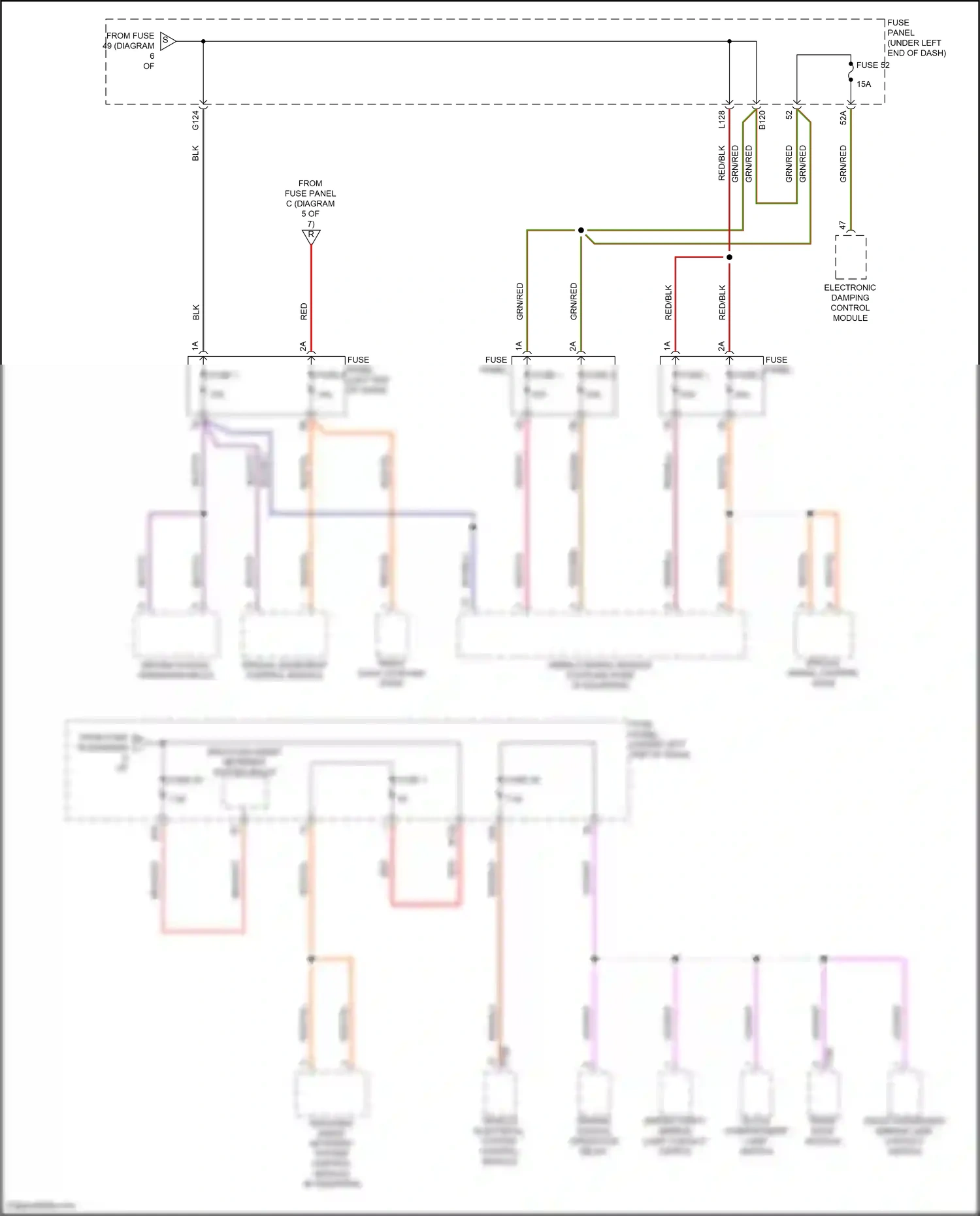 Audi Q3 II (2018-2024) reducing agent metering system control module wiring diagram  (1 of 1)