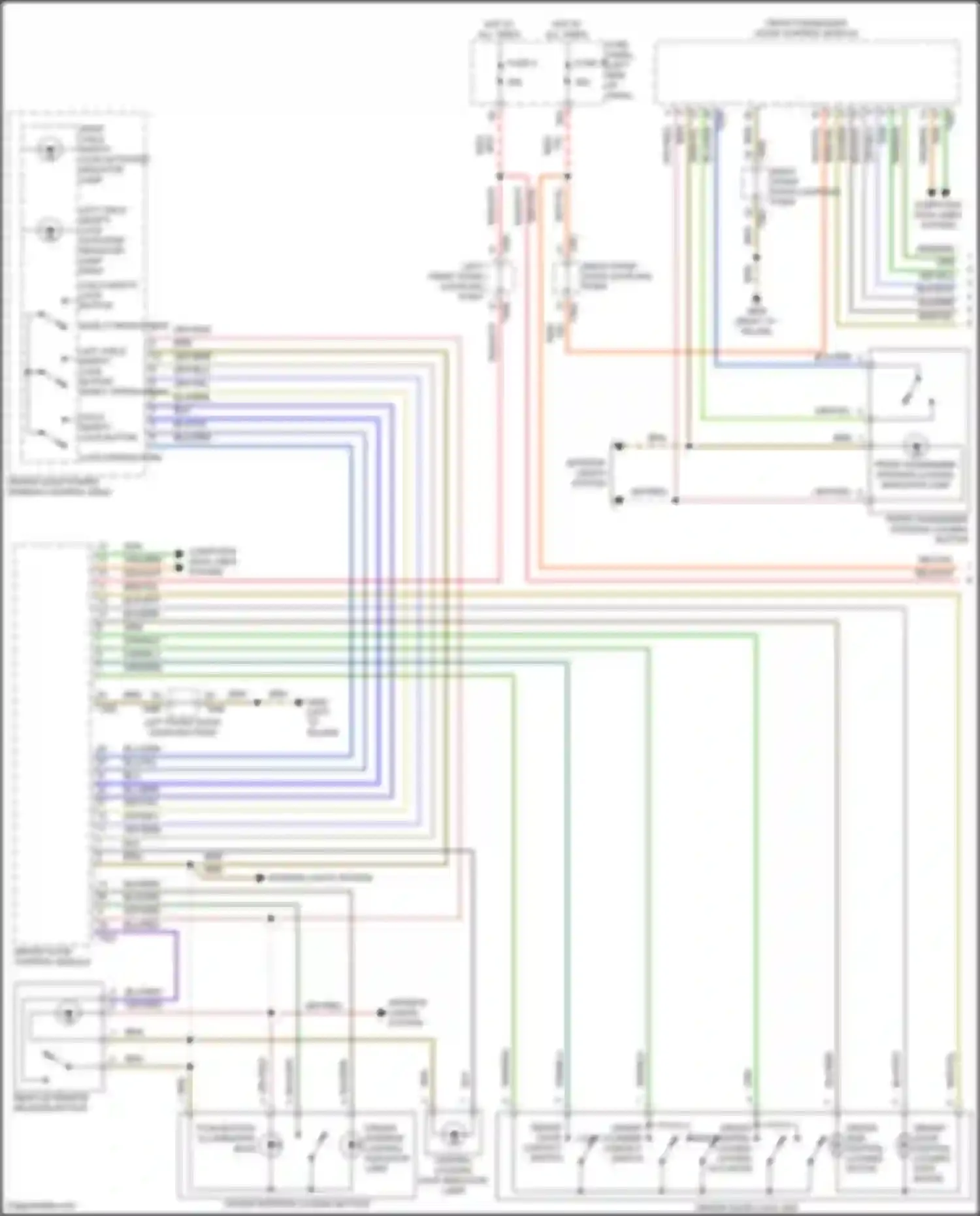 Q4 e-tron Audi I (2021-2024): Forced entry circuit (1 of 3)