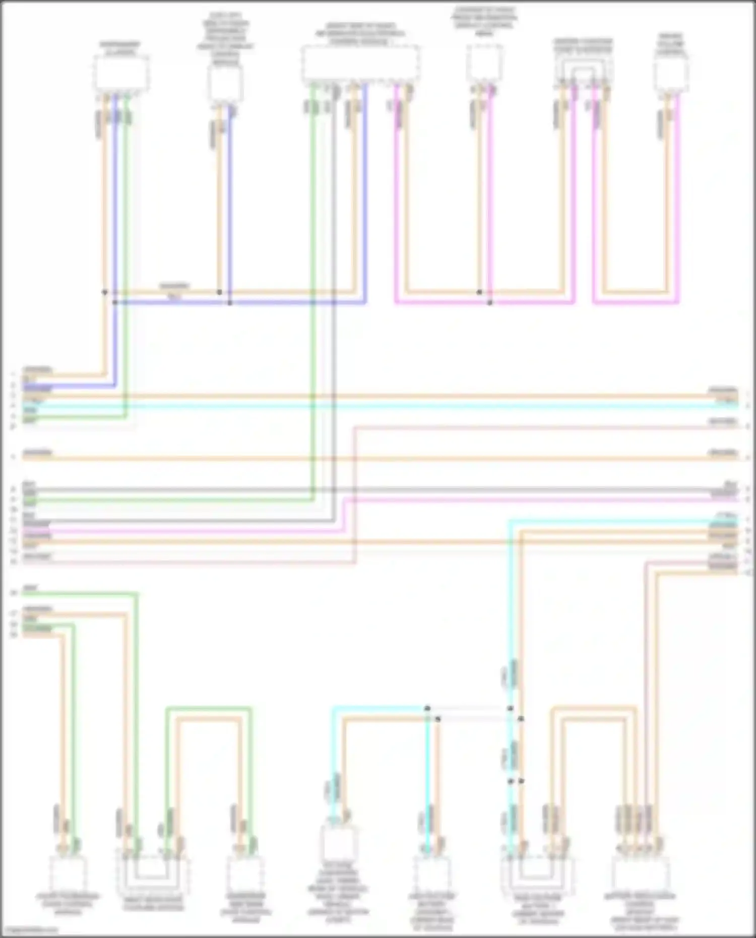 Q4 e-tron Audi I (2021-2024): Computer data lines circuit (5 of 7)