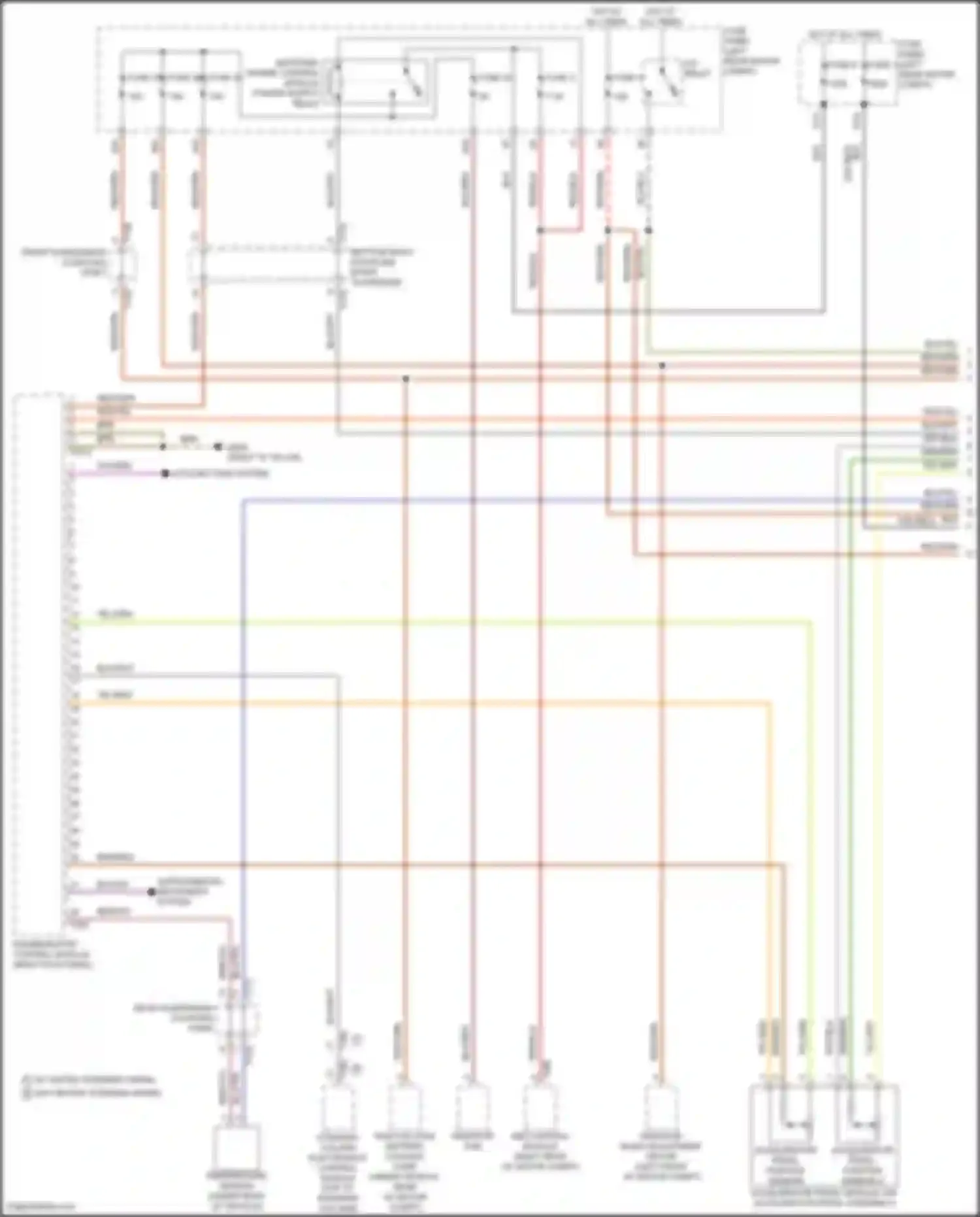 Q4 e-tron Audi I (2021-2024): Wiring diagram engine performance electric (1 of 10)
