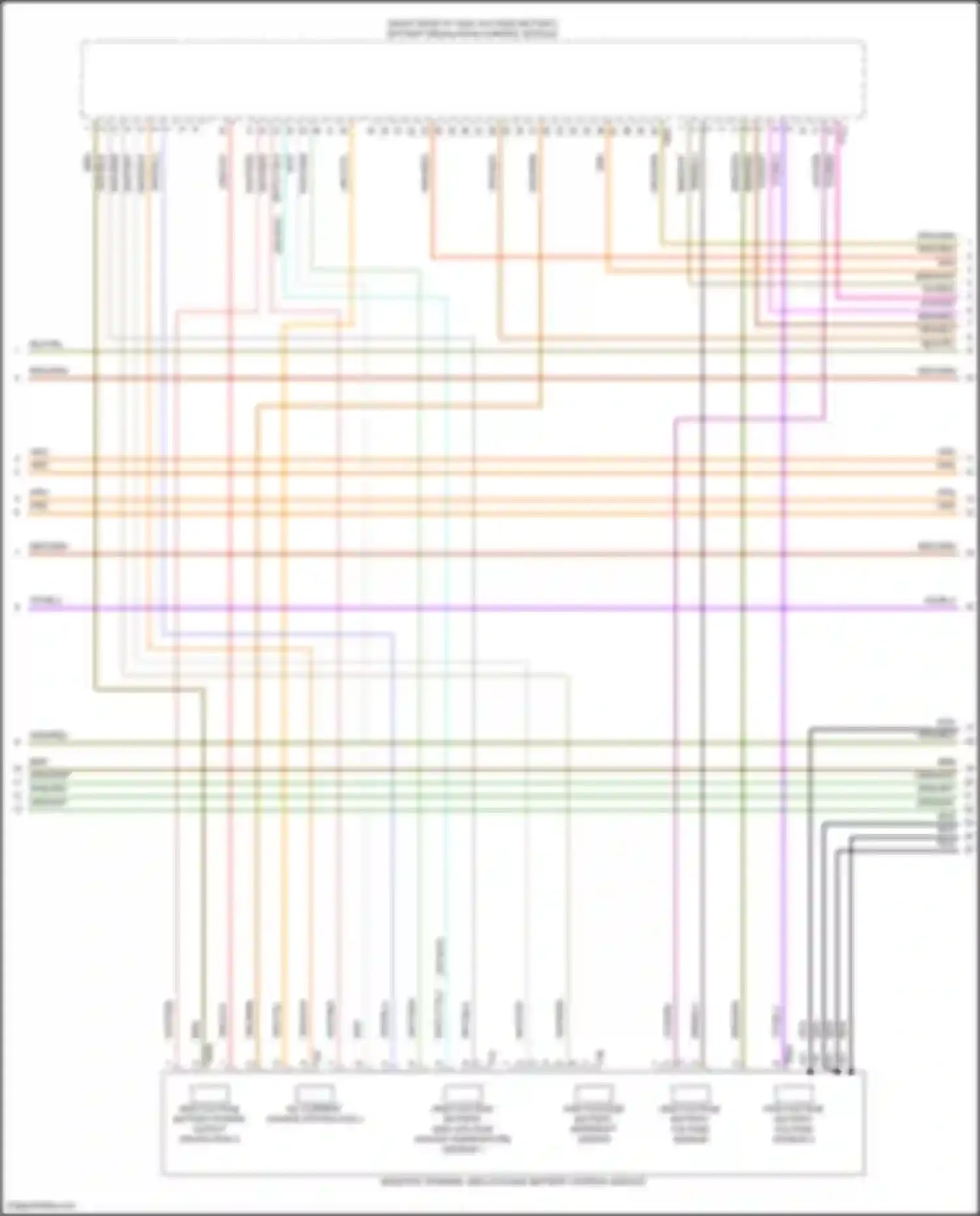 Q4 e-tron Audi I (2021-2024): Wiring diagram engine performance electric (4 of 10)