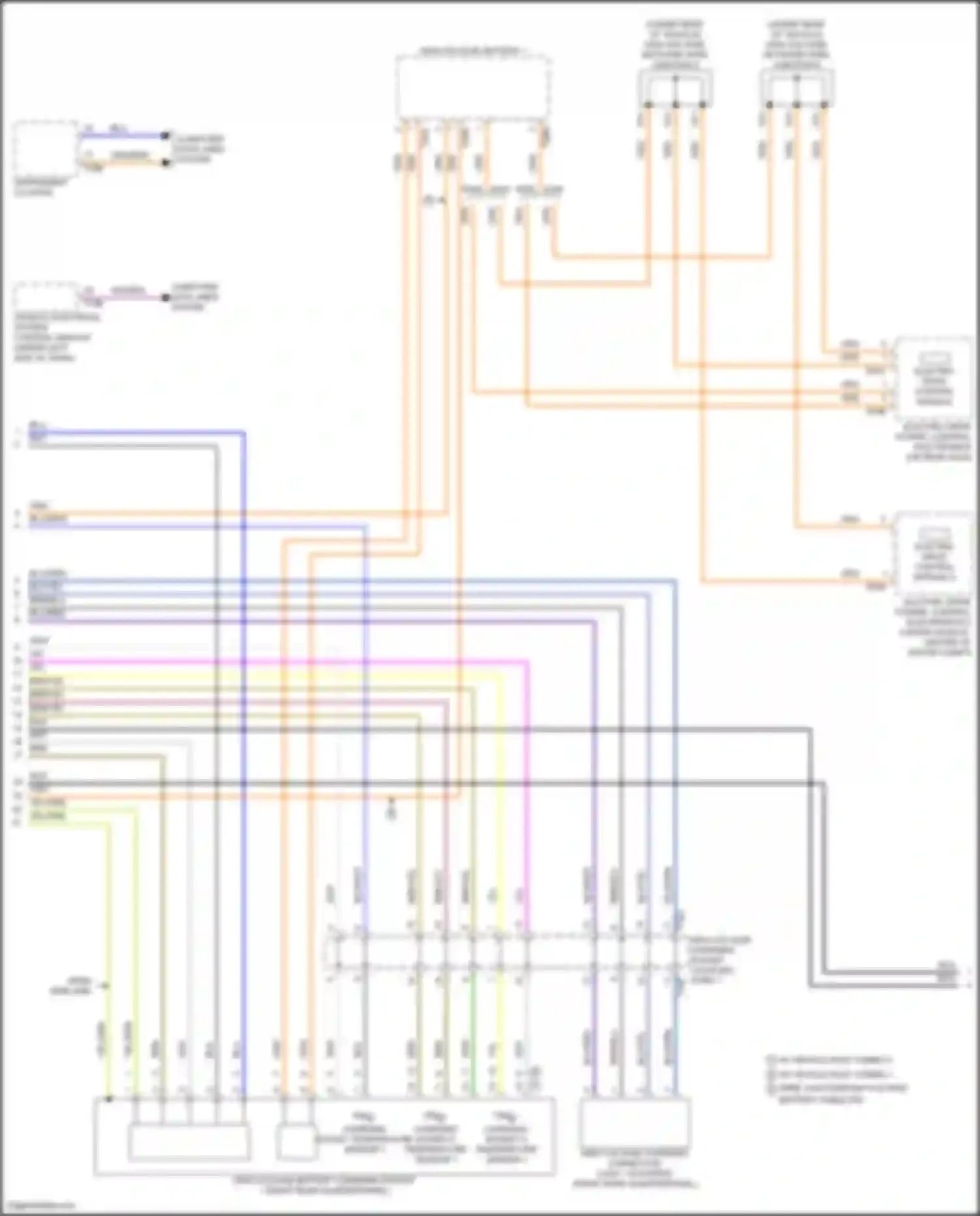 Q4 e-tron Audi I (2021-2024): Wiring diagram engine performance electric (7 of 10)