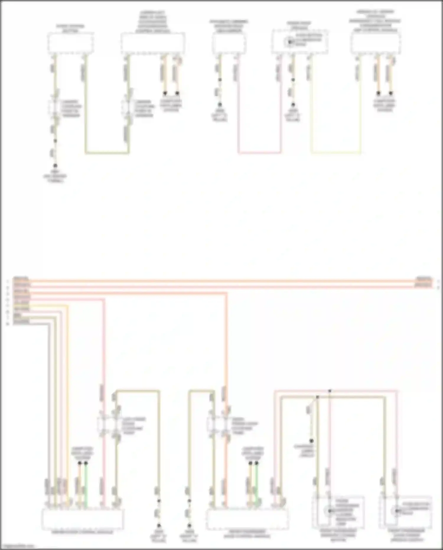 Q4 e-tron Audi I (2021-2024): Instrument illumination circuit (2 of 3)