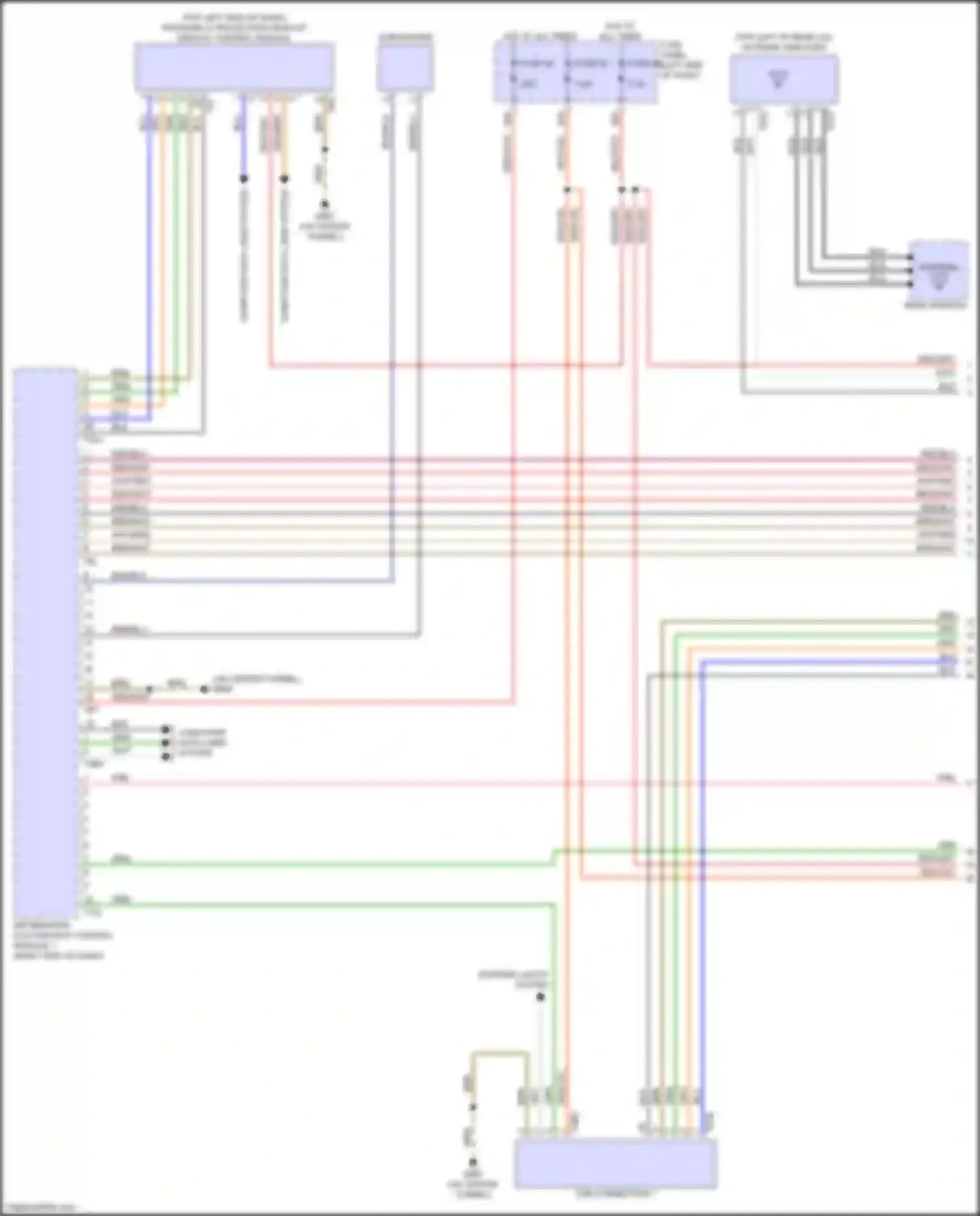 Q4 e-tron Audi I (2021-2024): Navigation circuit, w/o amplifier (1 of 3)