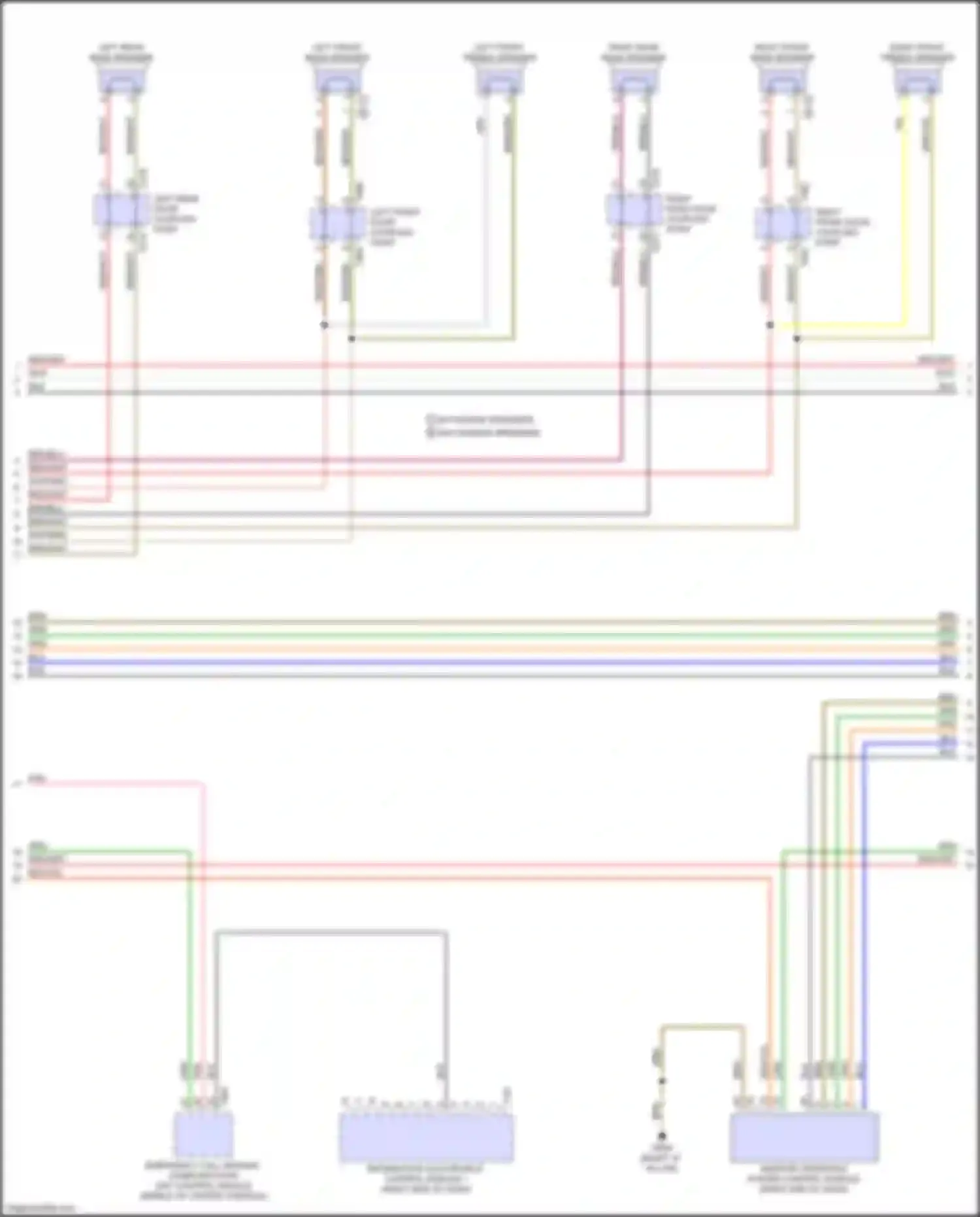Q4 e-tron Audi I (2021-2024): Navigation circuit, w/o amplifier (2 of 3)