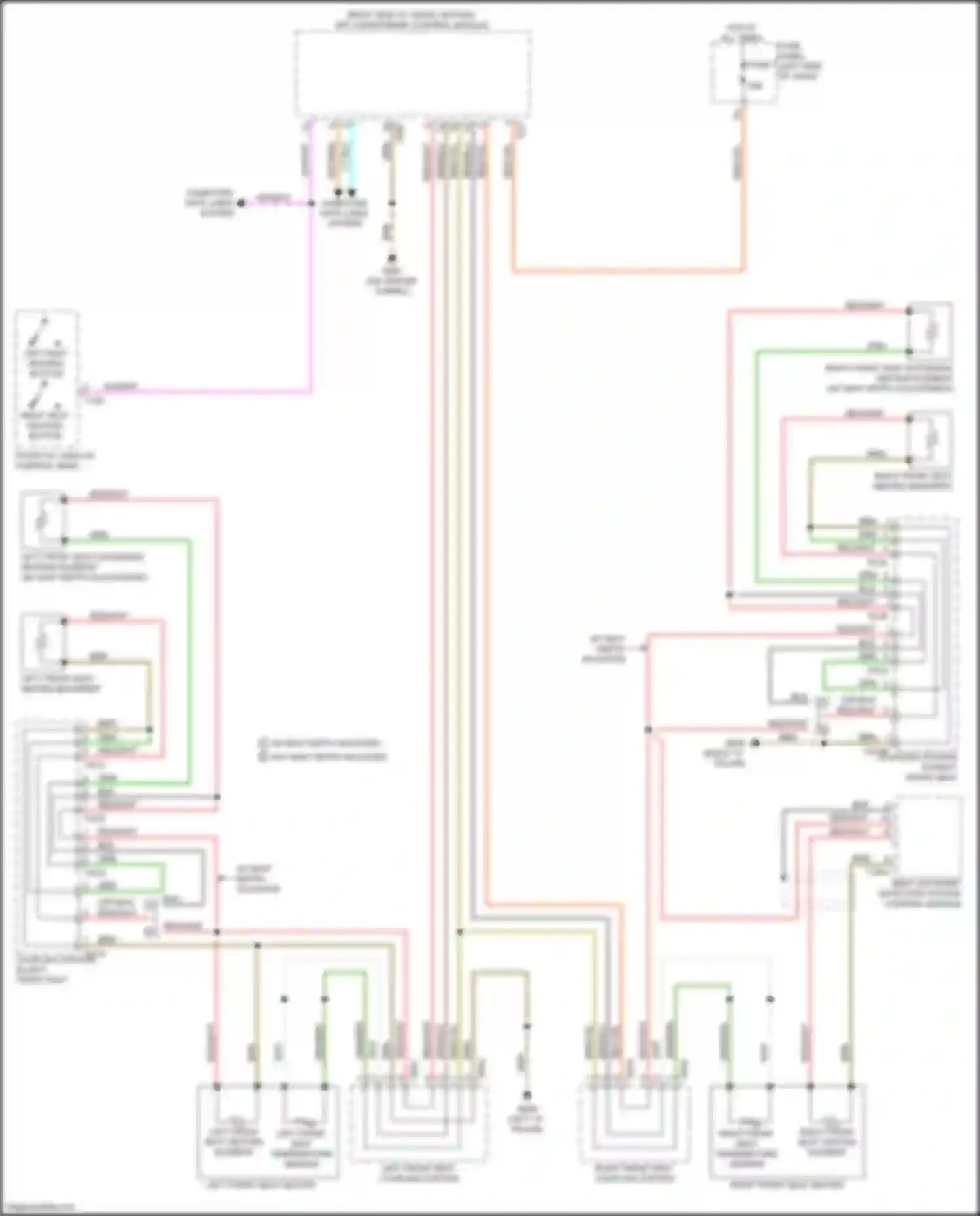 Q4 e-tron Audi I (2021-2024): Heated seats circuit