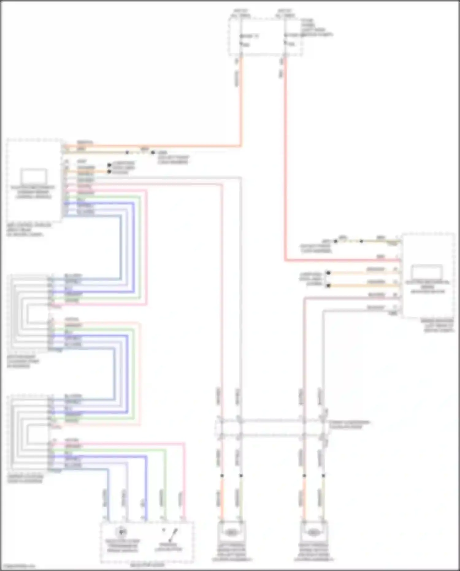 Q4 e-tron Audi I (2021-2024): Park brake release circuit