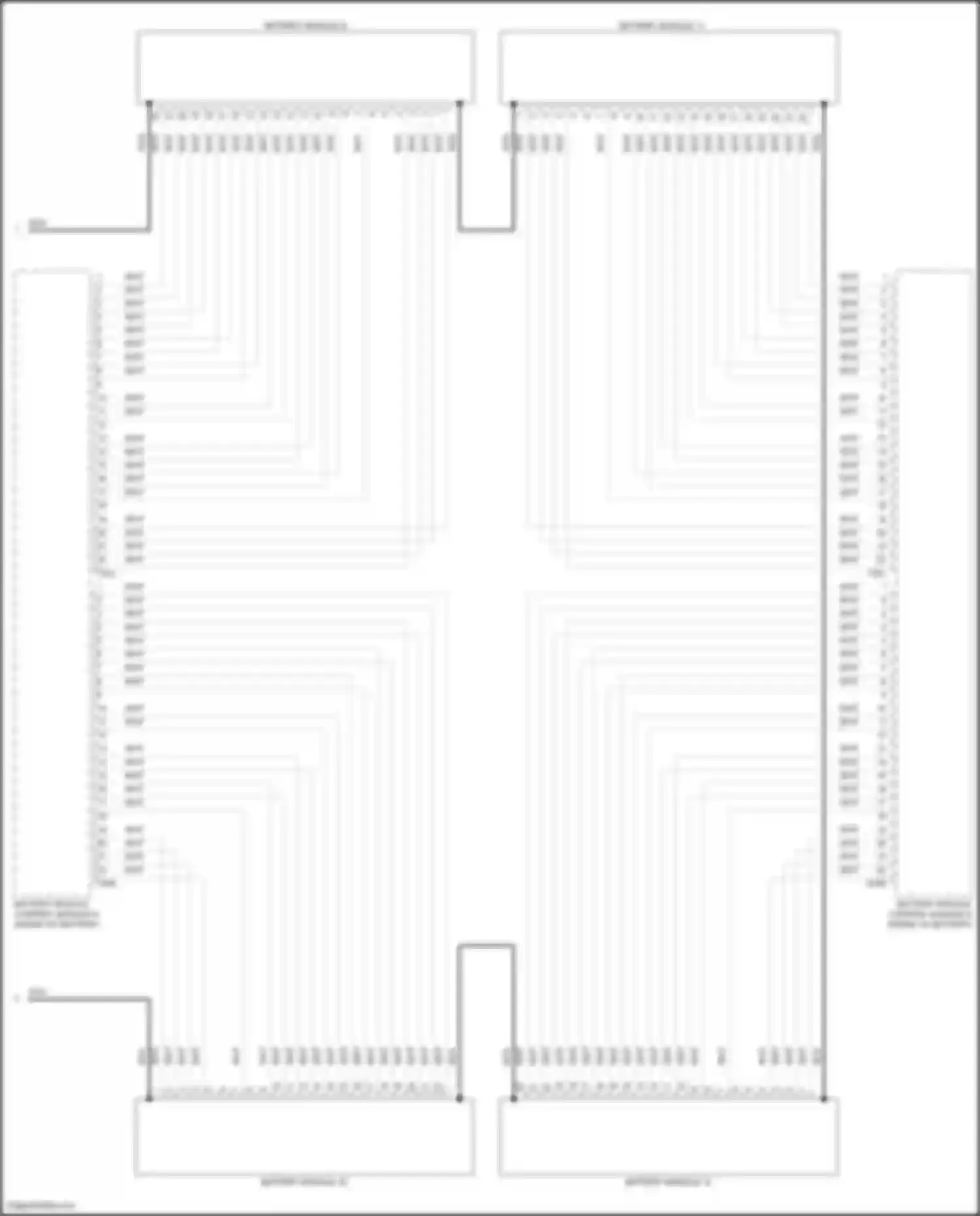 Wiring diagram battery module 10 for Audi Q4 e-tron I (2021-2024) (1 of 1)