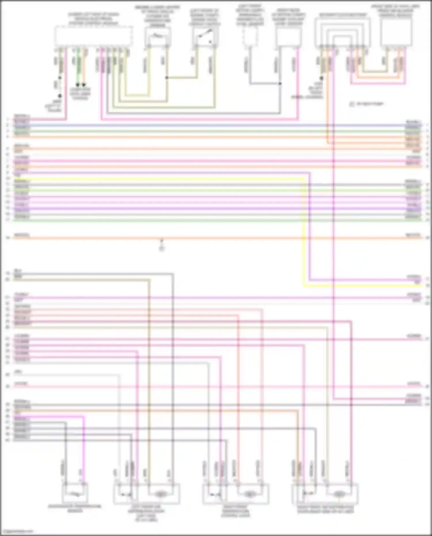 Wiring diagram brn/blu for Audi Q4 e-tron I (2021-2024) (12 of 25)