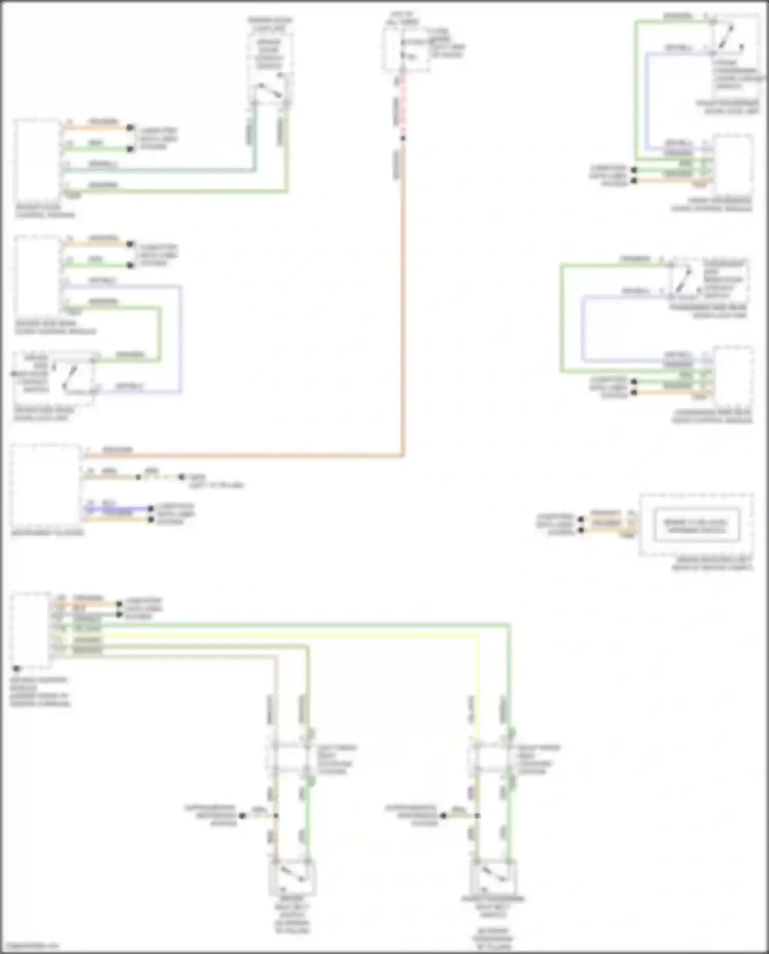 Wiring diagram fuse 19 for Audi Q4 e-tron I (2021-2024) (4 of 4)