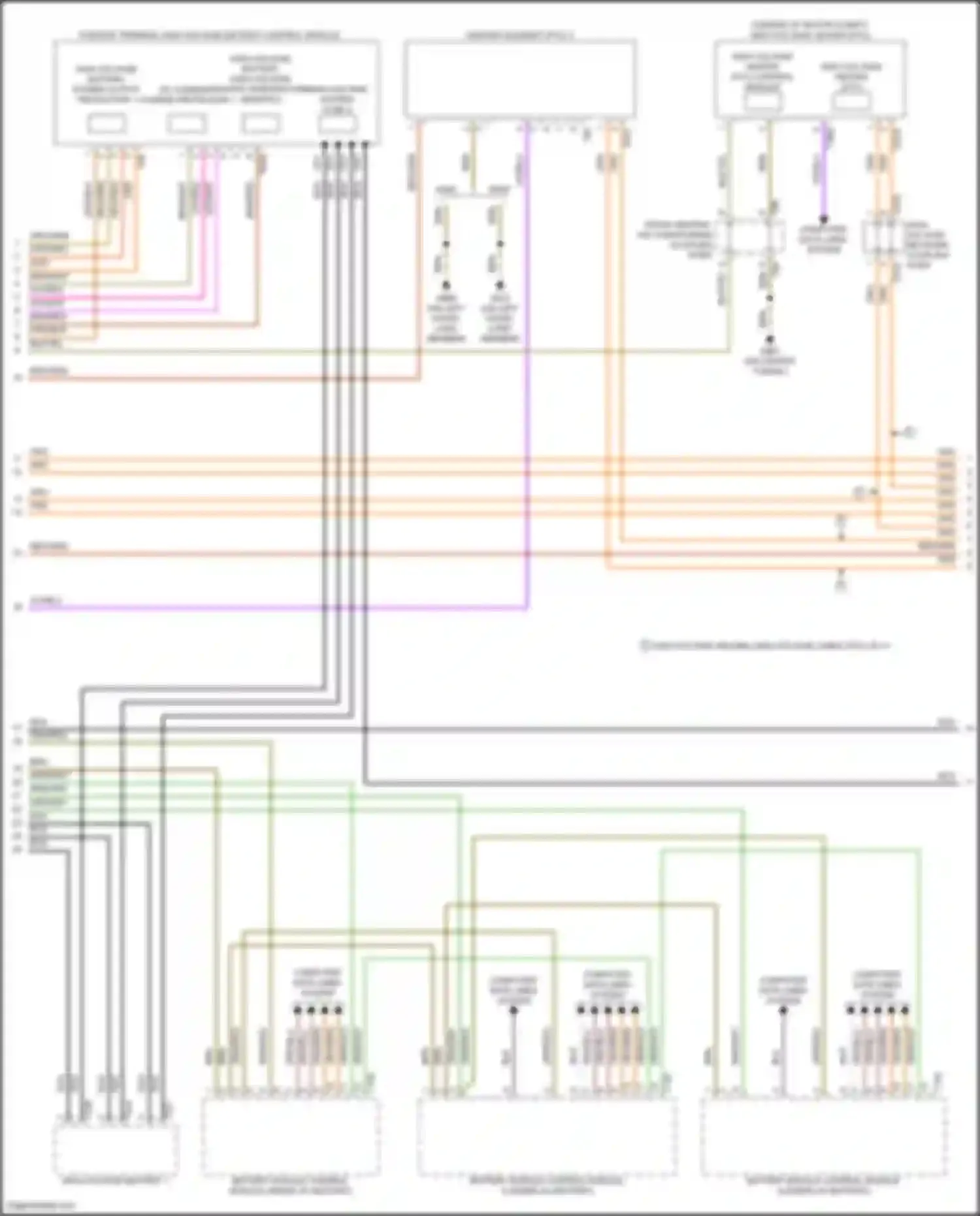 Wiring diagram high-voltage battery high-voltage heater temperature sensor 2 for Audi Q4 e-tron I (2021-2024) (1 of 1)