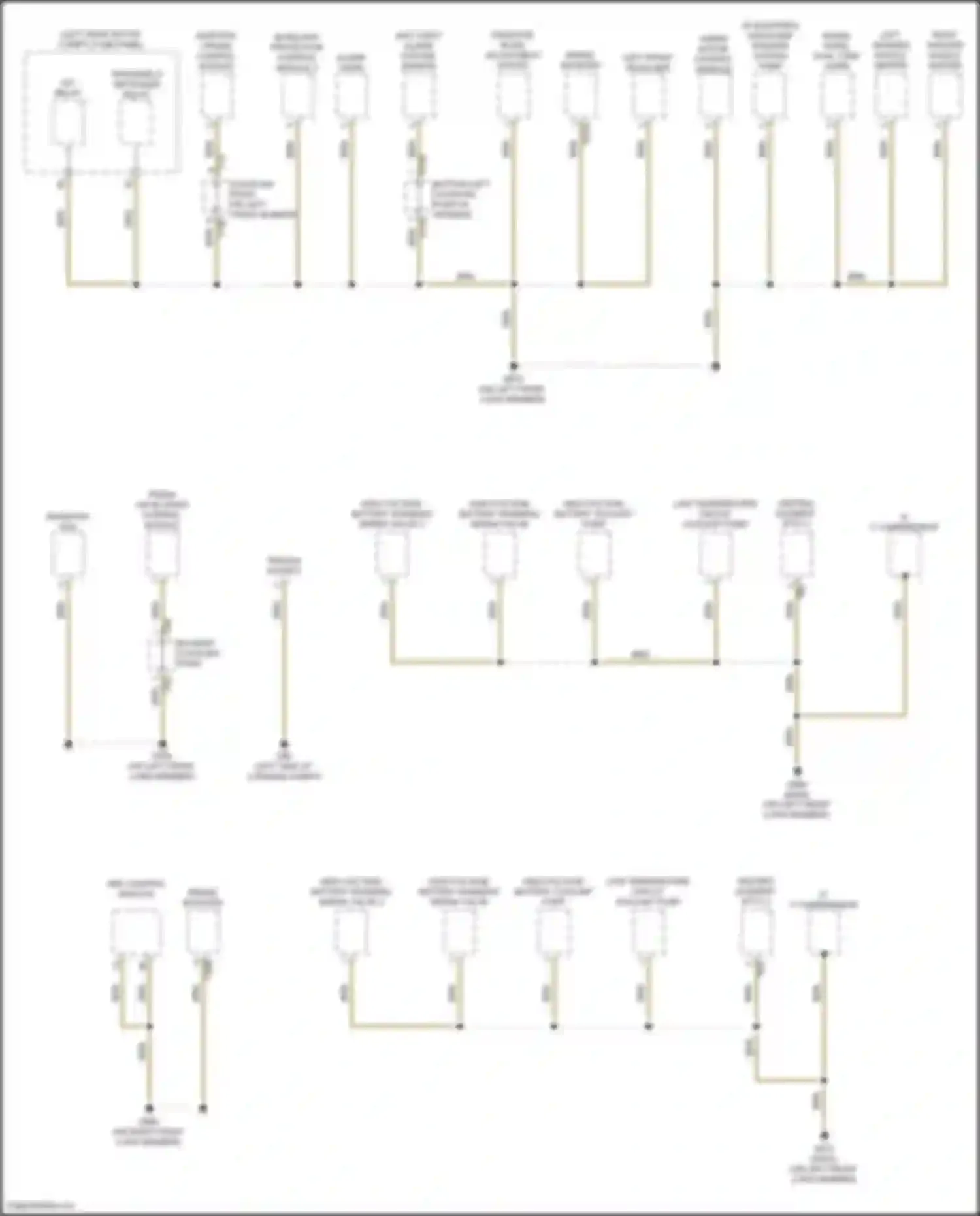 Wiring diagram left front headlamp for Audi Q4 e-tron I (2021-2024) (2 of 5)