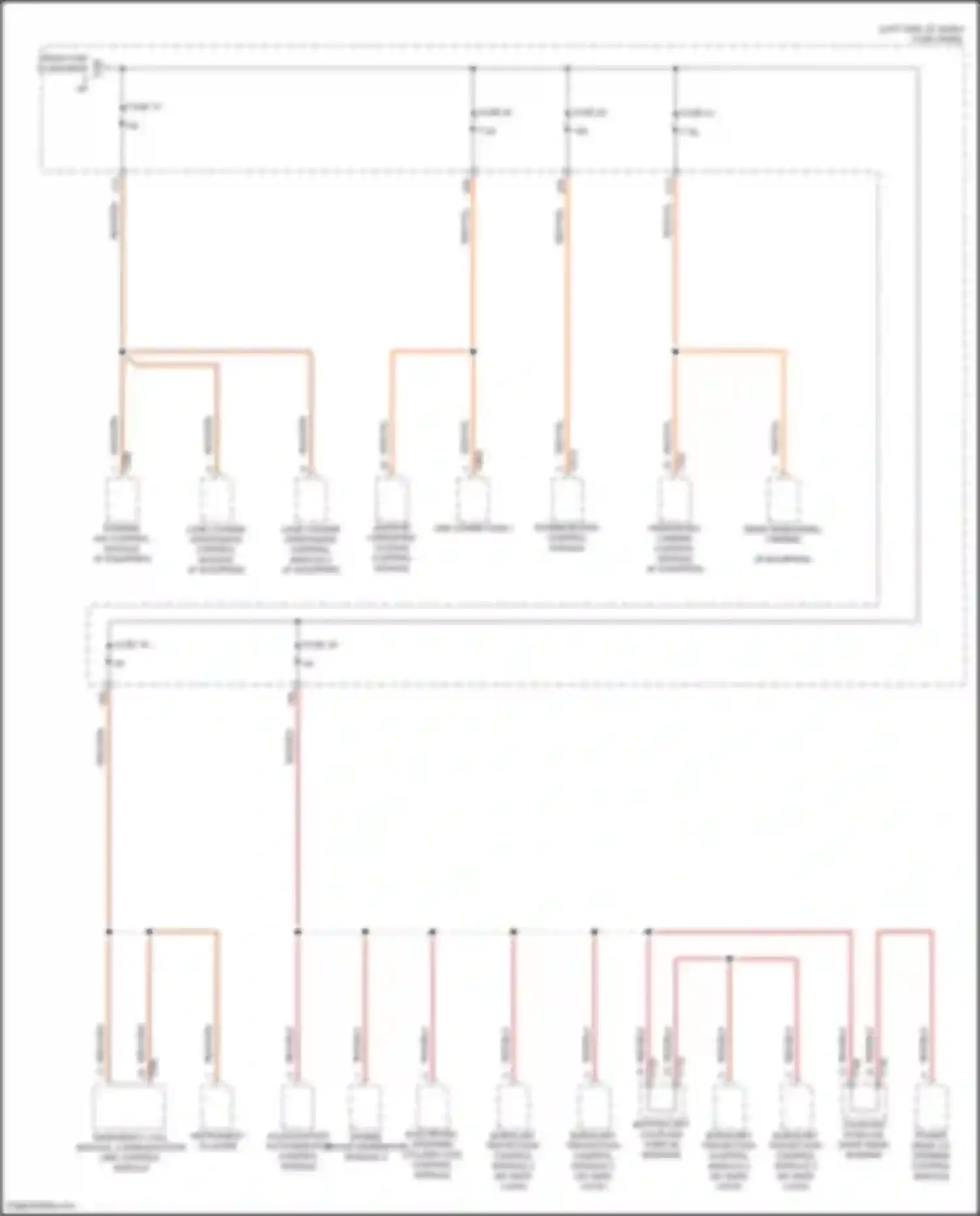 Wiring diagram rear peripheral camera for Audi Q4 e-tron I (2021-2024) (4 of 5)