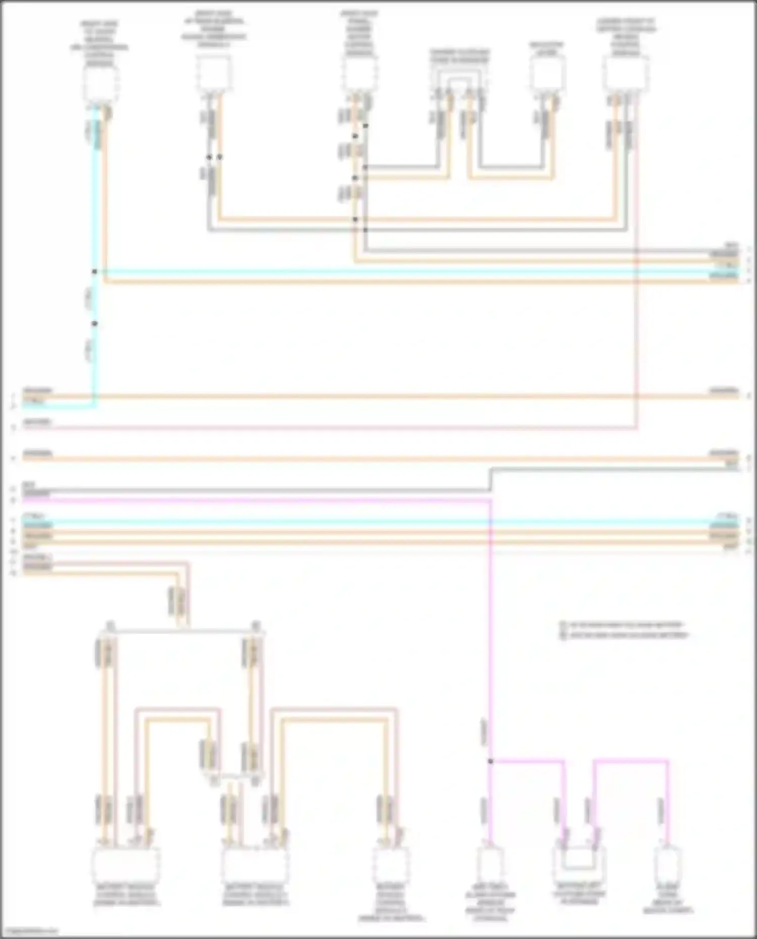 Wiring diagram vio/wht for Audi Q4 e-tron I (2021-2024) (11 of 40)
