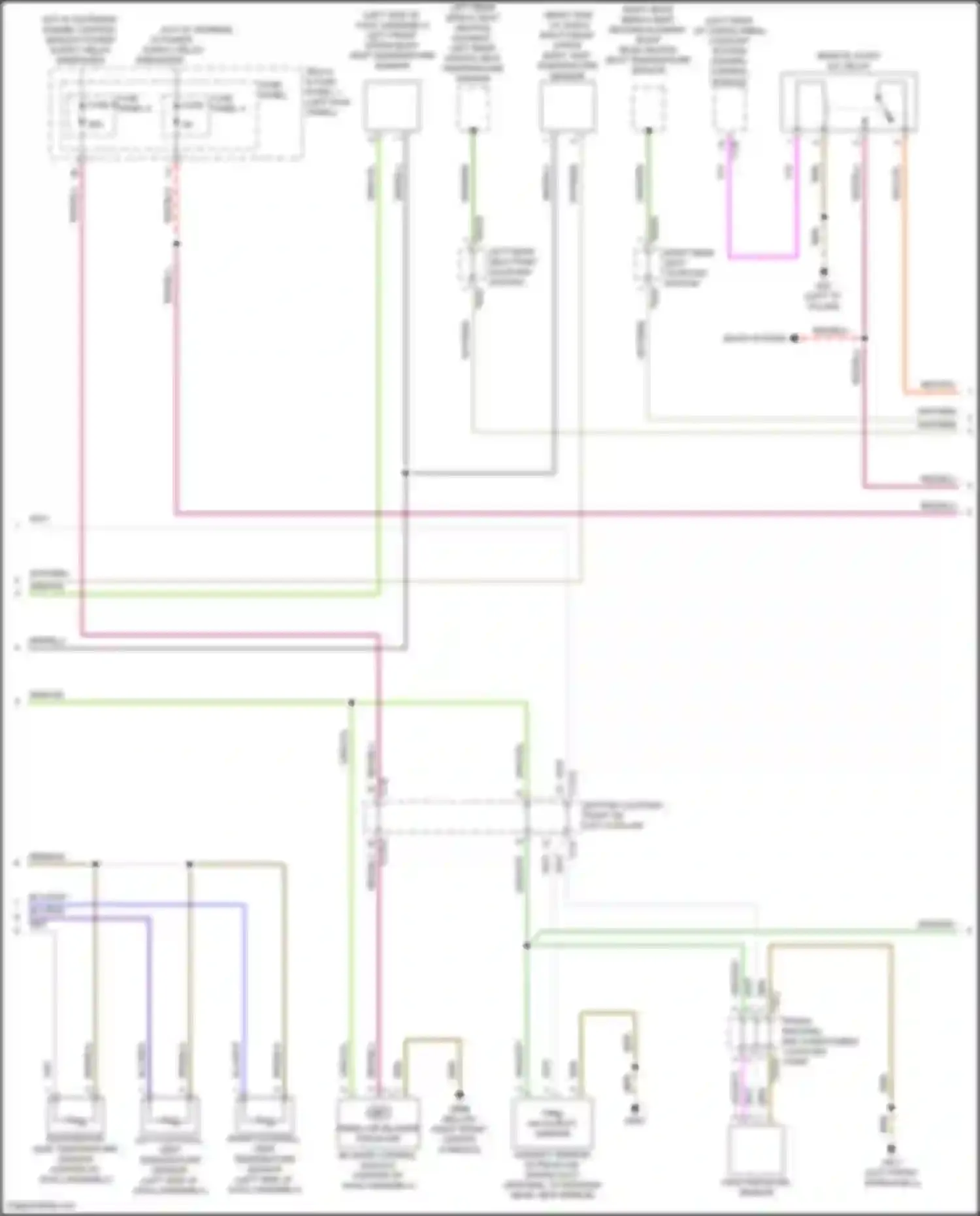Q5 e-tron Audi I (2022-2024): Automatic a/c circuit, w/o climatronic (2 of 5)