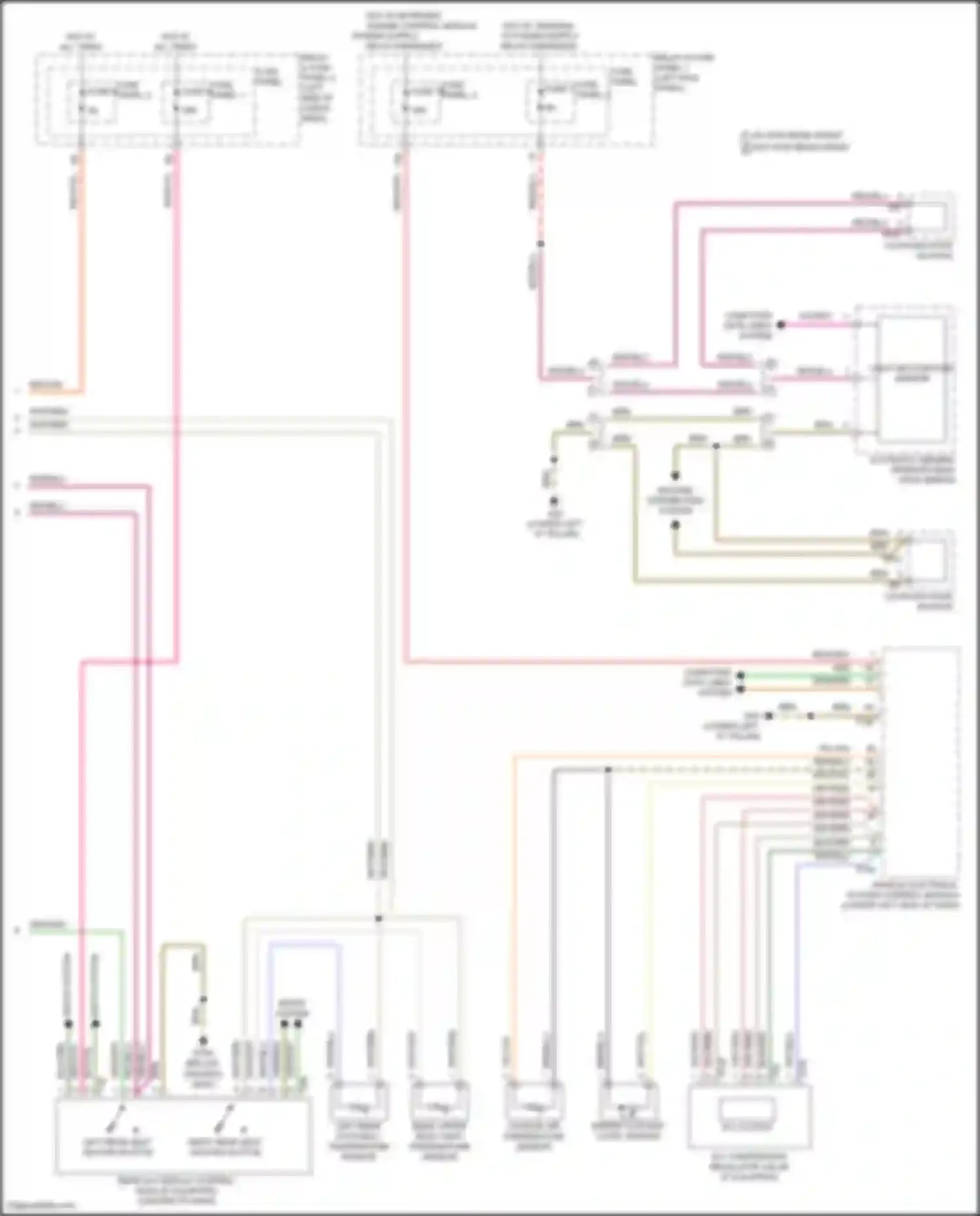 Q5 e-tron Audi I (2022-2024): Automatic a/c circuit, w/o climatronic (3 of 5)