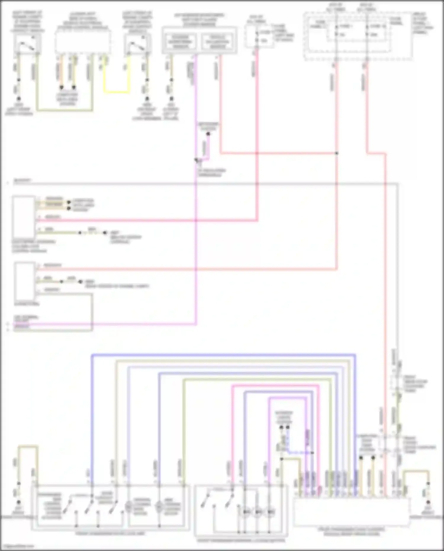 Q5 e-tron Audi I (2022-2024): Forced entry circuit (5 of 5)