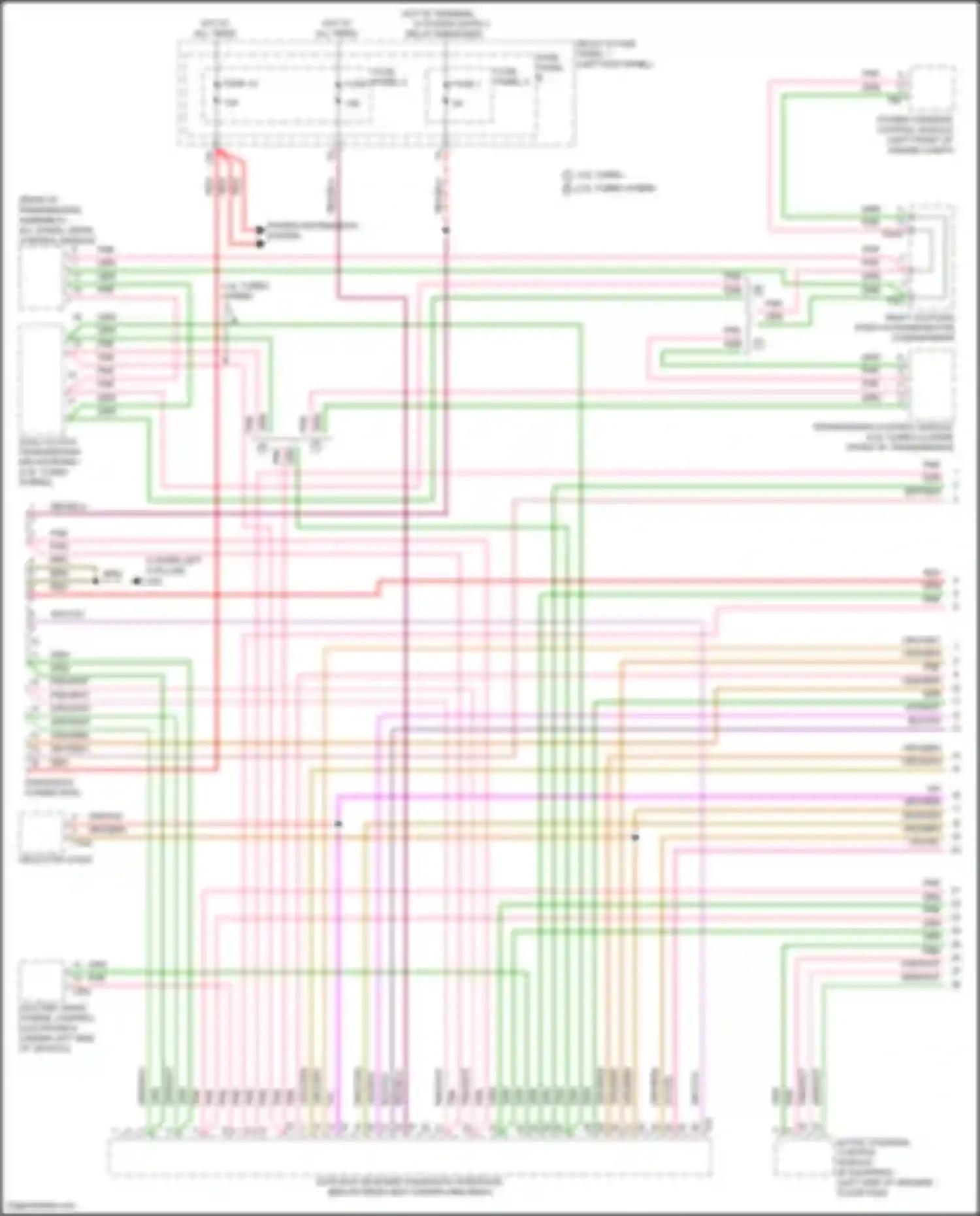 Q5 e-tron Audi I (2022-2024): Computer data lines circuit (1 of 8)