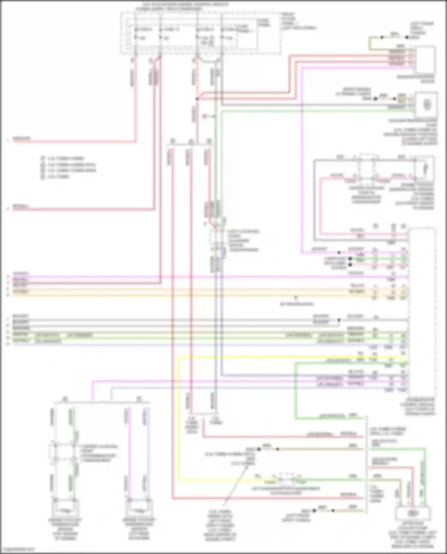 Q5 e-tron Audi I (2022-2024): Cooling fan circuit (2 of 2)