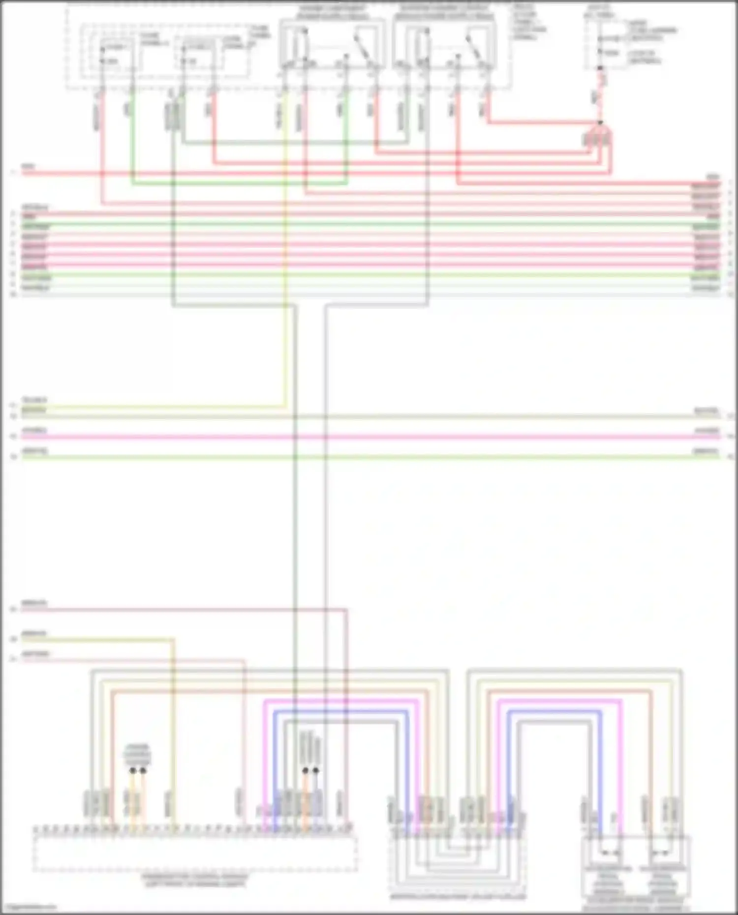 Q5 e-tron Audi I (2022-2024): Wiring diagram engine performance 2.0l turbo hybrid, engine controls circuit (4 of 9)