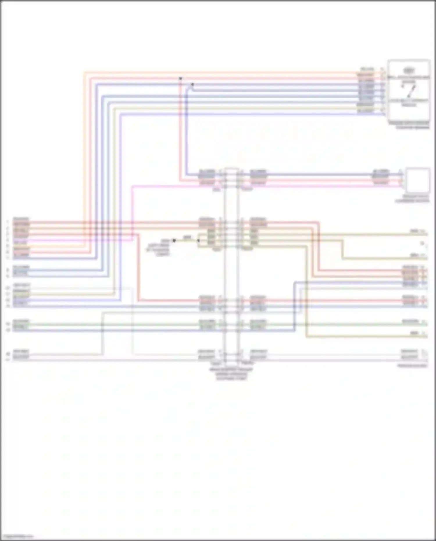 Q5 e-tron Audi I (2022-2024): Trailer tow circuit (2 of 2)