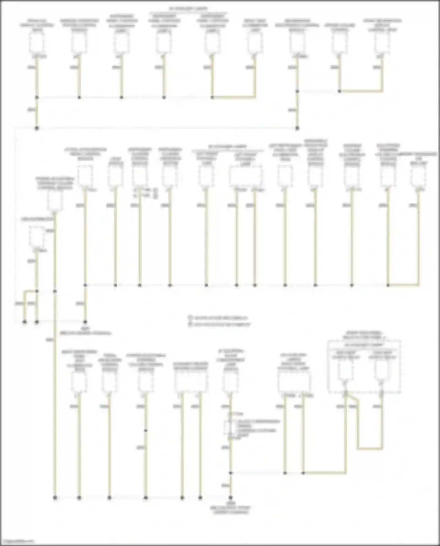 Q5 e-tron Audi I (2022-2024): Ground distribution circuit (2 of 10)