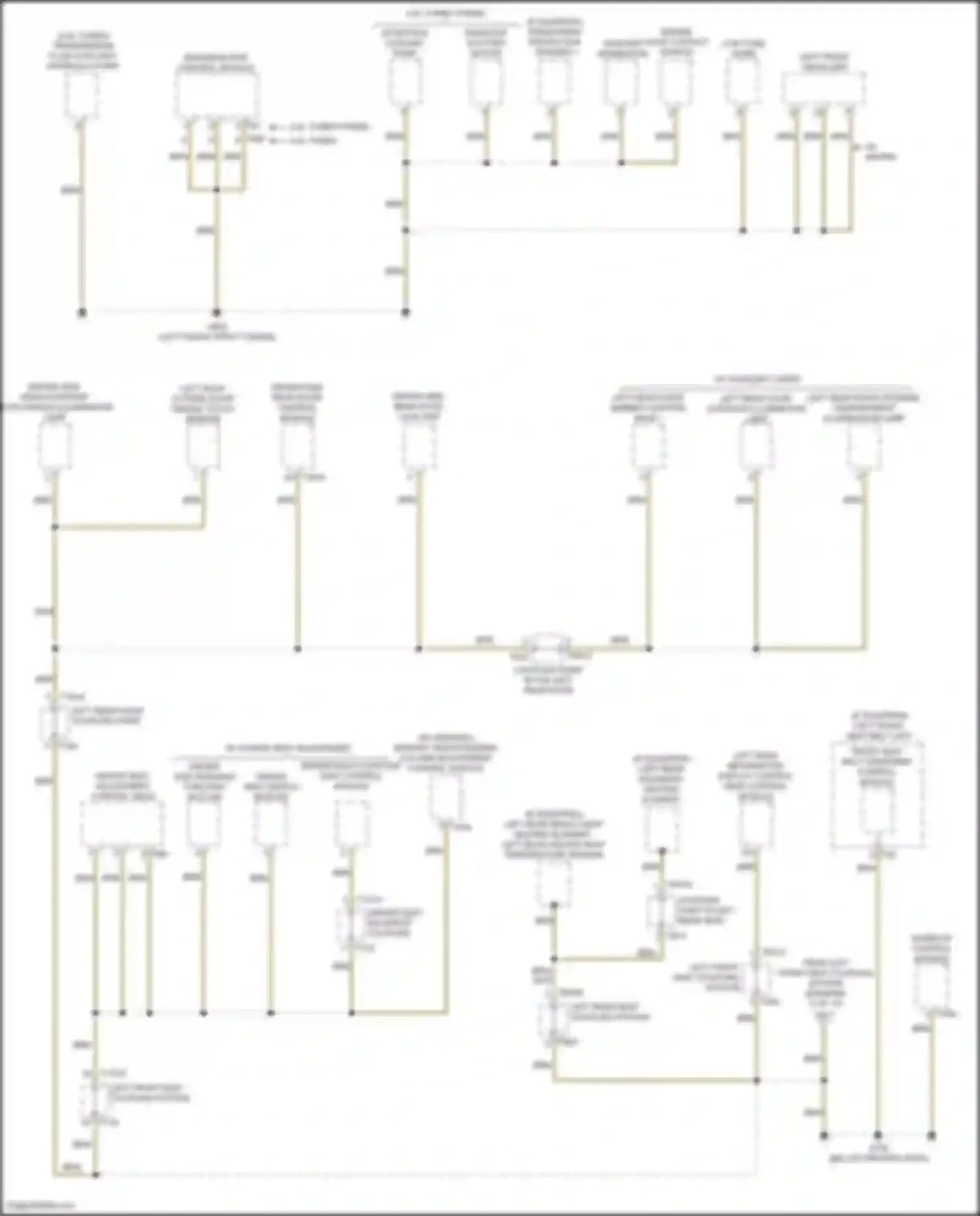Q5 e-tron Audi I (2022-2024): Ground distribution circuit (4 of 10)