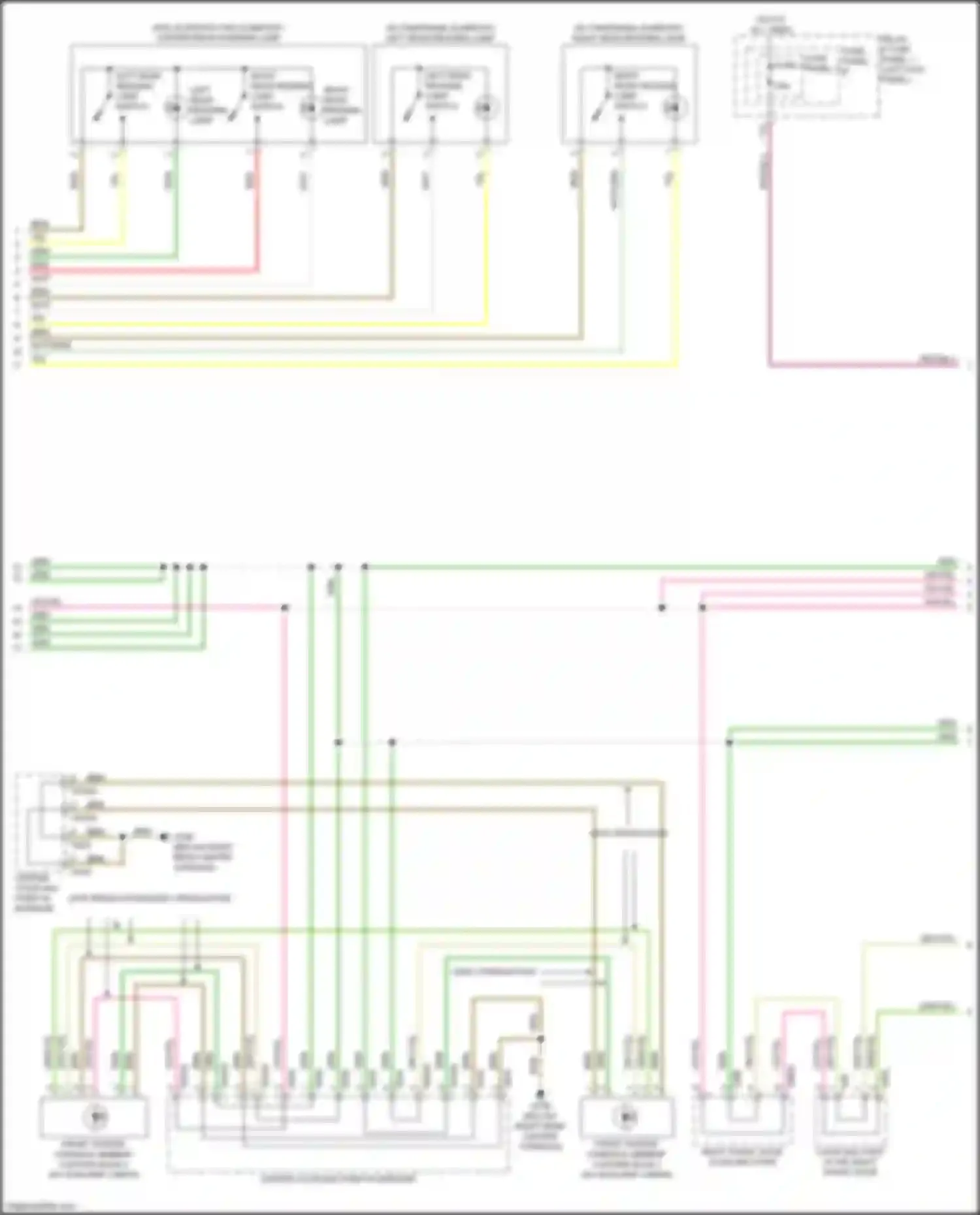Q5 e-tron Audi I (2022-2024): Courtesy lamps circuit (3 of 6)