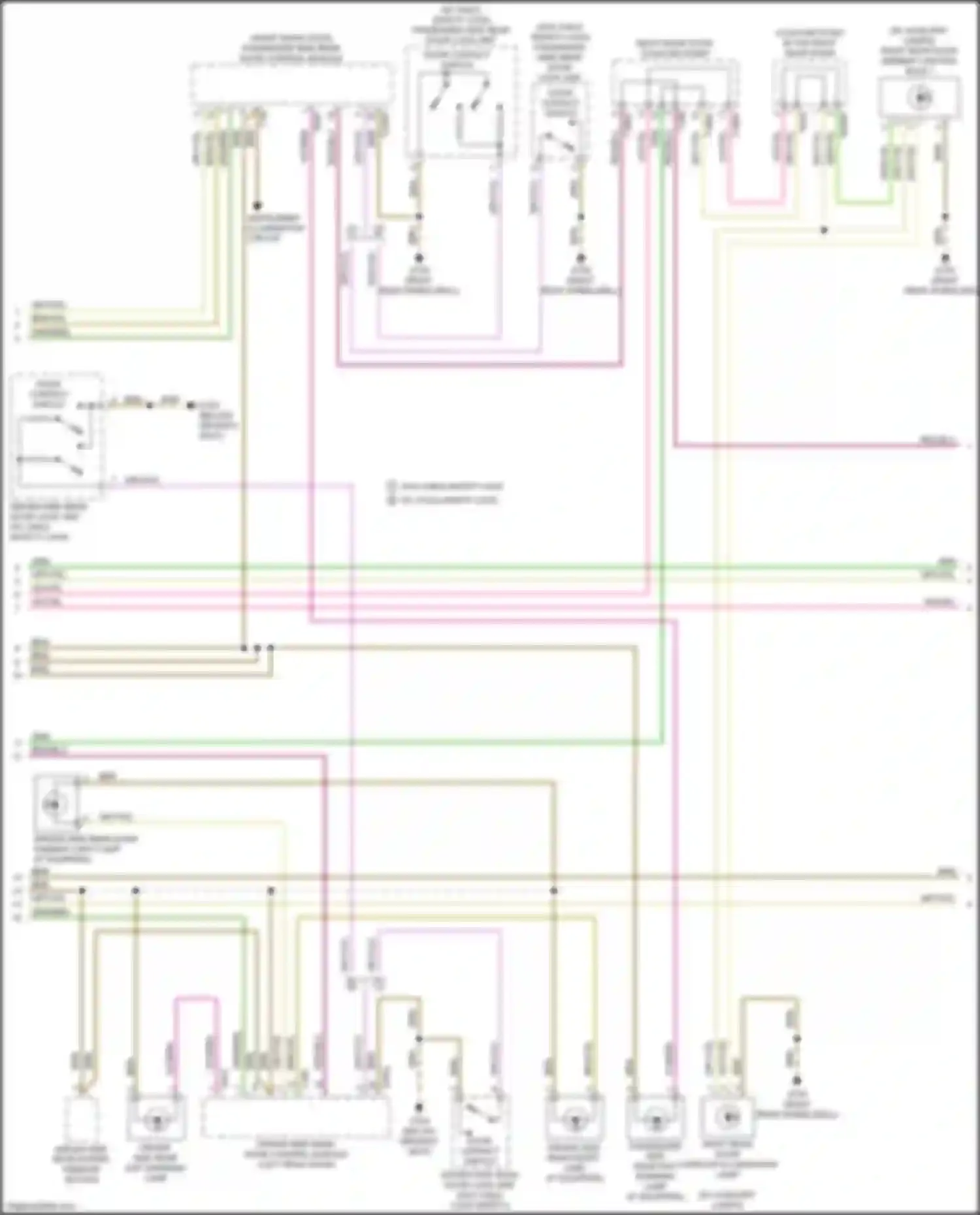 Q5 e-tron Audi I (2022-2024): Courtesy lamps circuit (5 of 6)